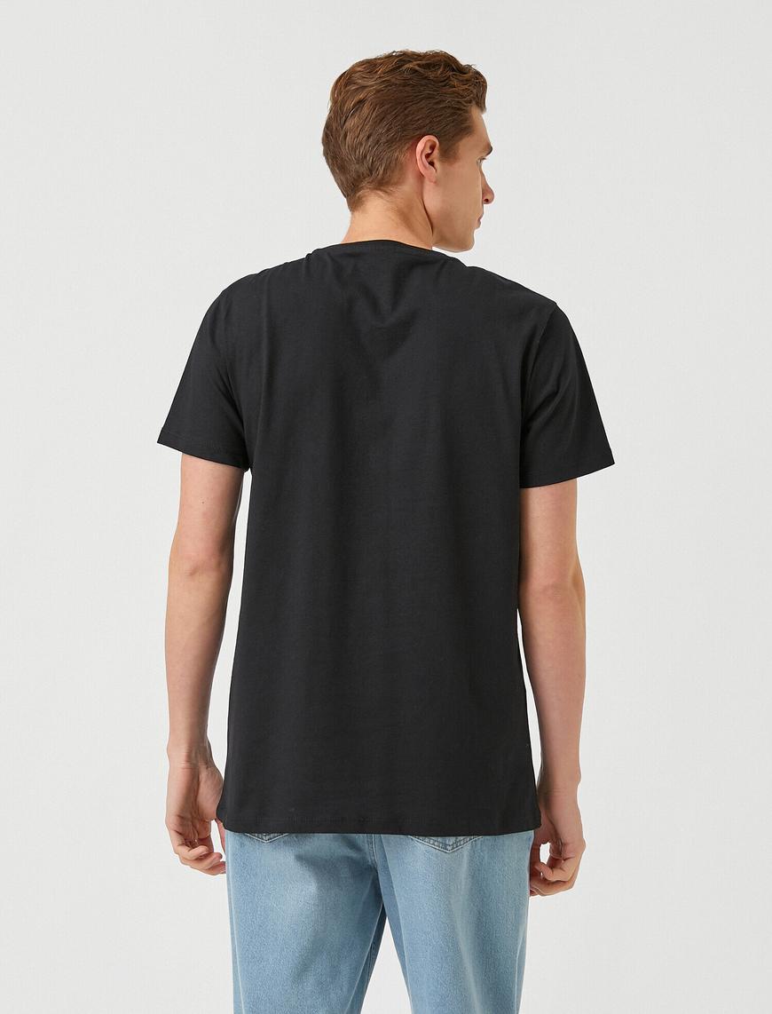   Slim Fit Basic Tişört