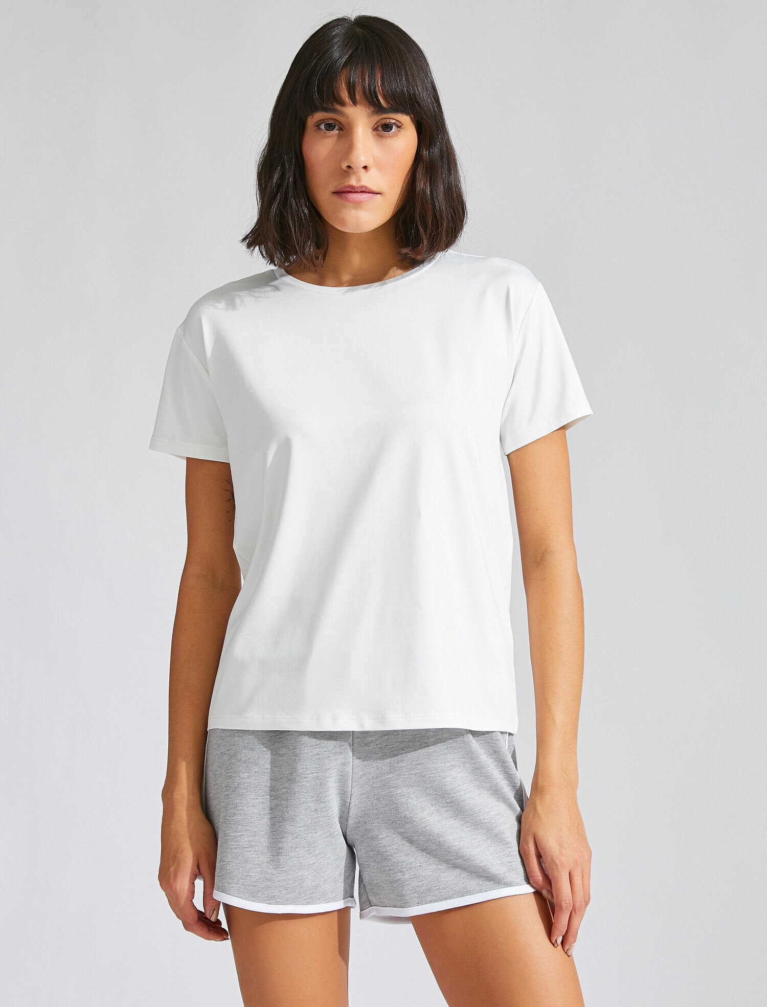   Bisiklet Yaka Basic Spor Tişört