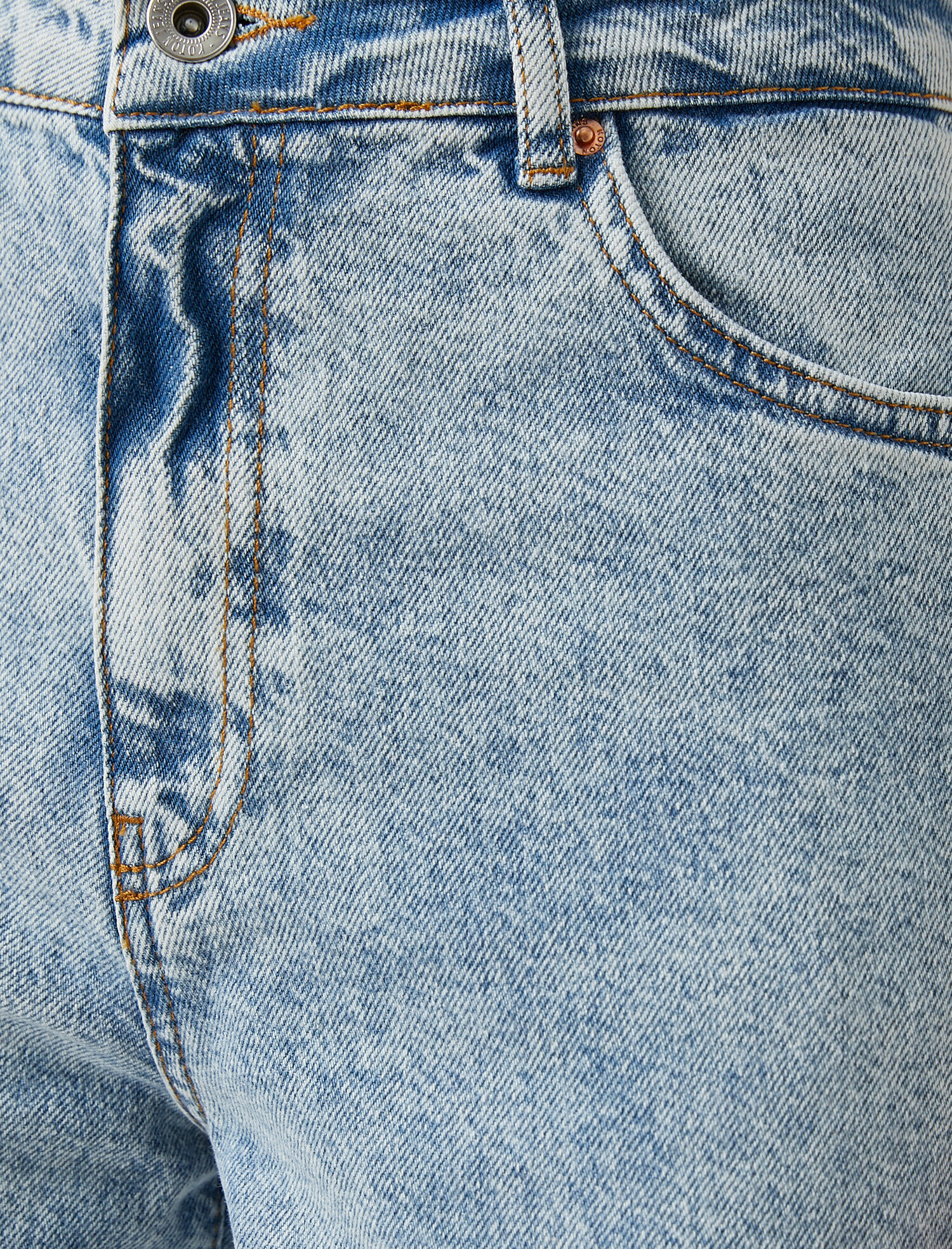   Yüksek Bel Kot Pantolon - Mom Jean