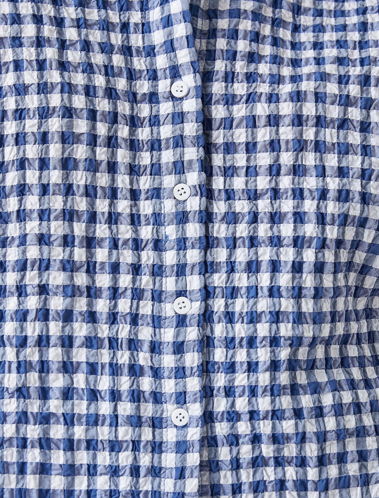   Kareli Kısa Kollu Gömlek