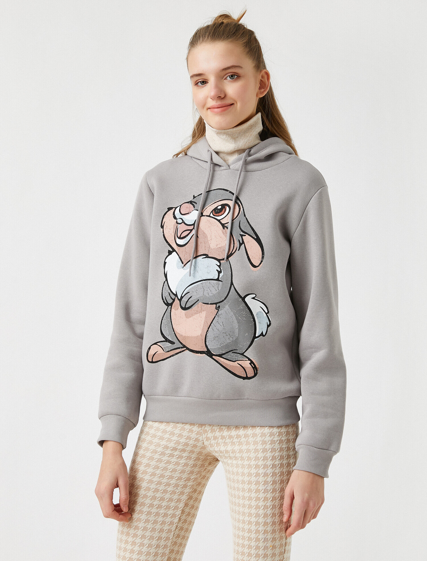   Disney Lisanslı Uzun Kollu Baskılı Sweatshirt