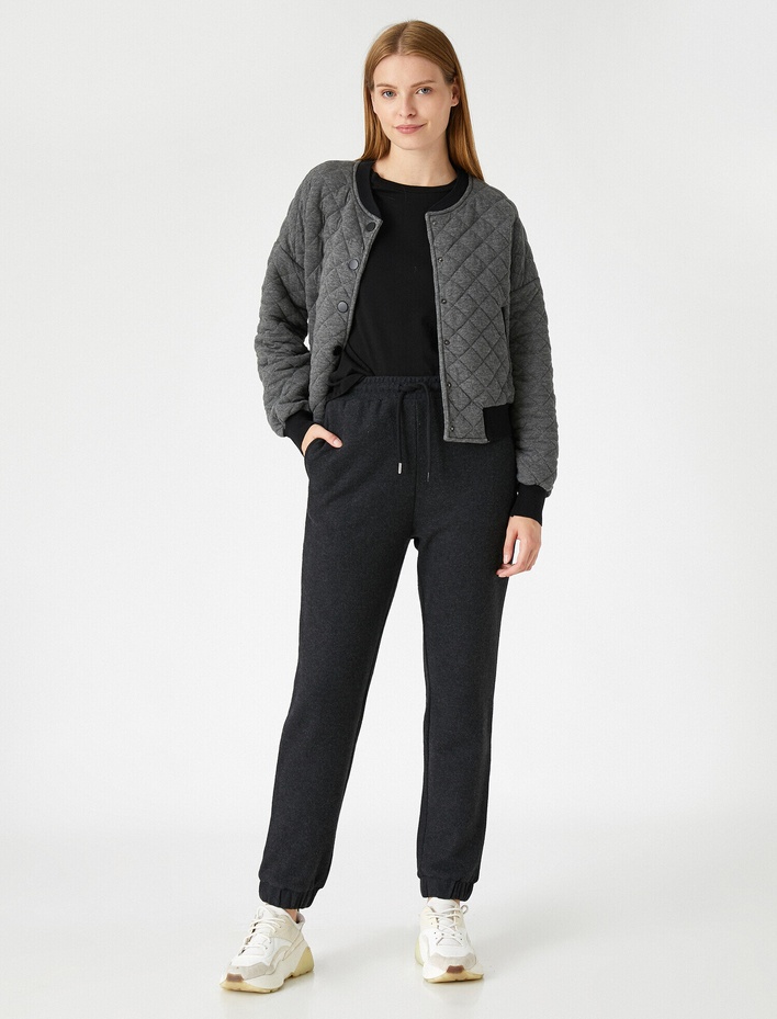  Belden Bağlamalı Eşofman Altı