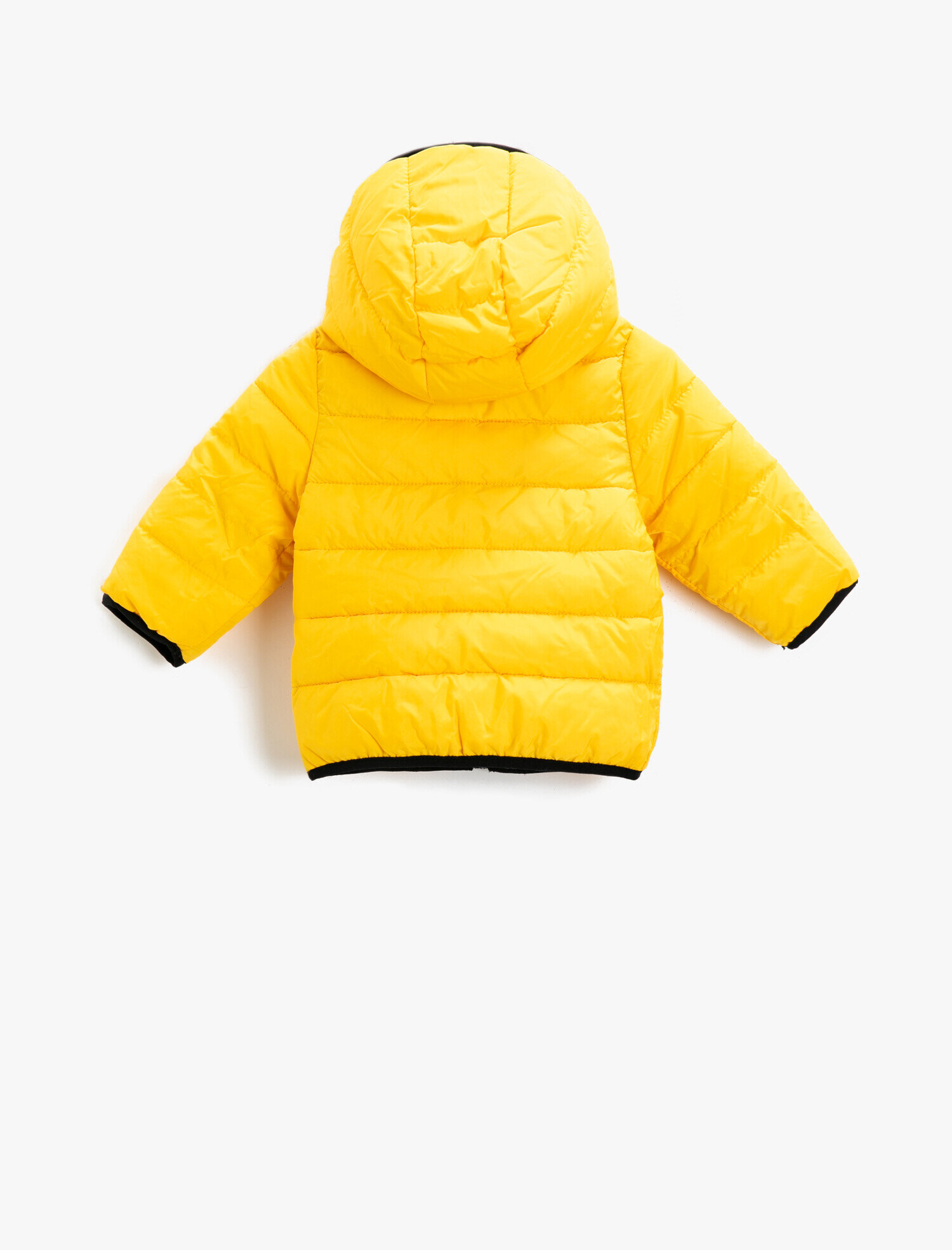  Erkek Bebek Baskılı Kapüşonlu Anorak Mont