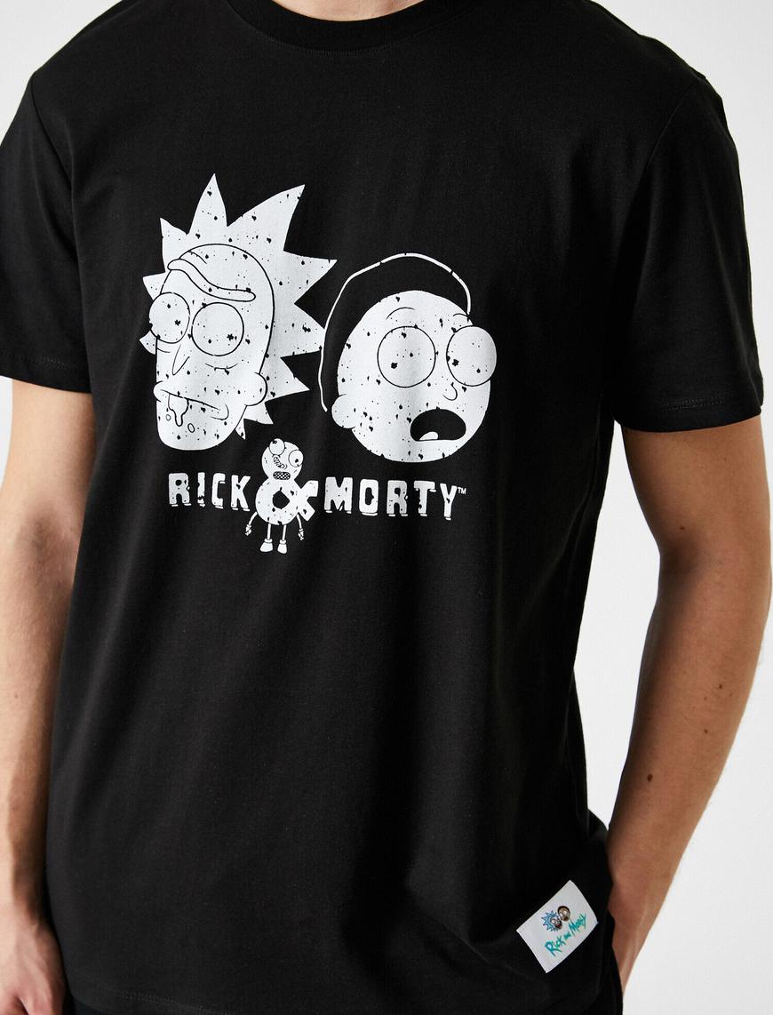   Rick and Morty Tişört Lisanslı Baskılı