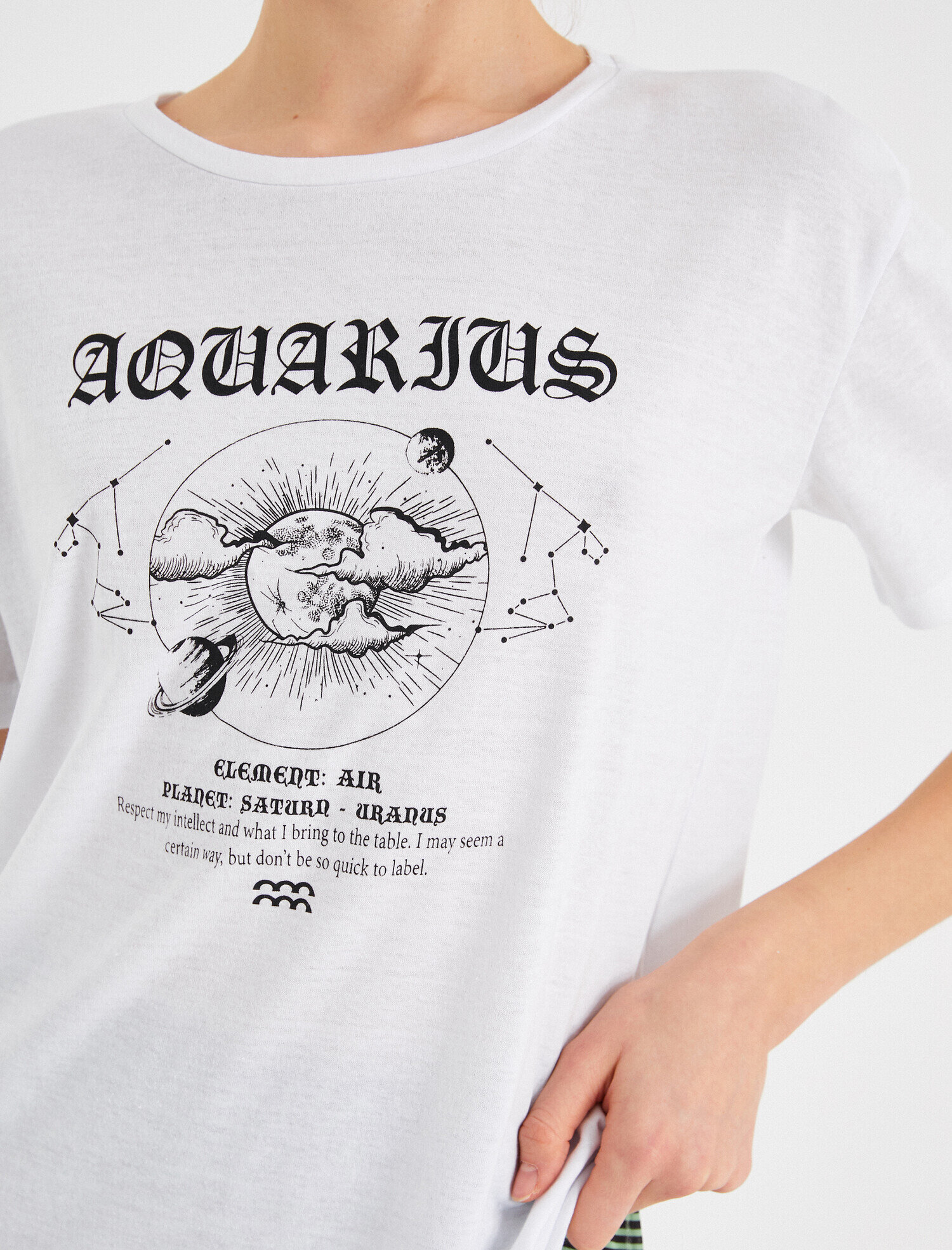   Kısa Kollu Baskılı Tişört