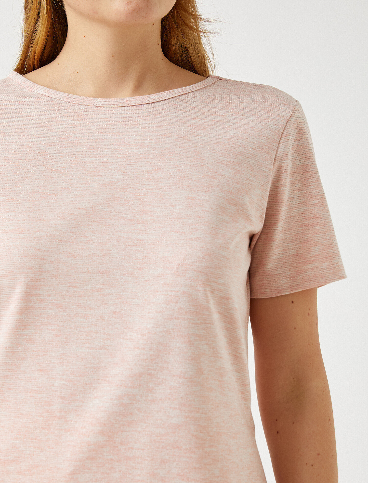   Bisiklet Yaka Kısa Kollu Tişört