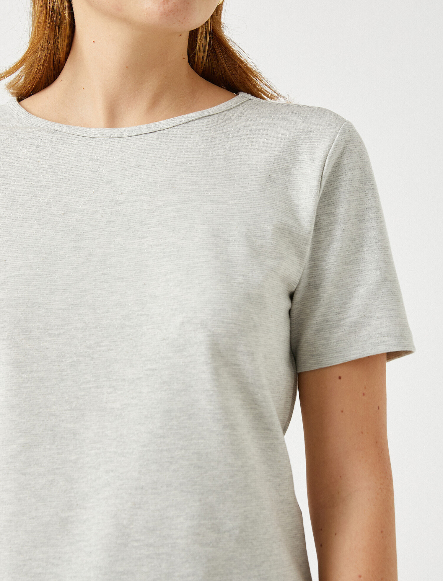   Bisiklet Yaka Kısa Kollu Tişört