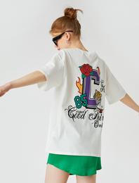 Kısa Kollu Baskılı Tişört