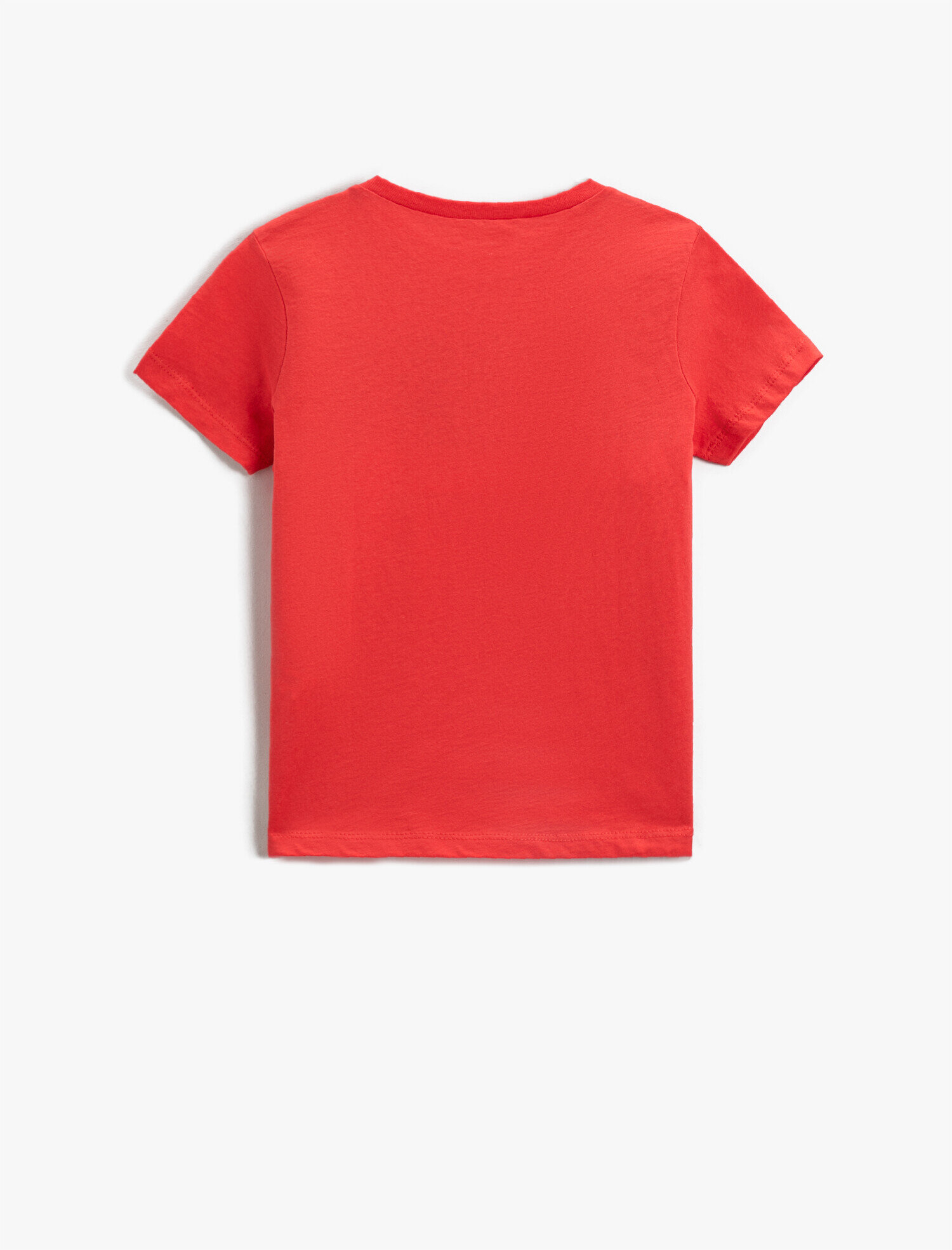  Erkek Çocuk Kay Kay Baskılı Kısa Kollu Tişört Pamuklu