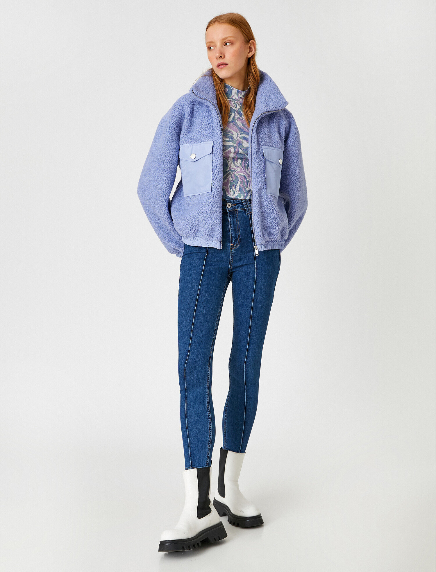   Dar Kesim Kot Pantolon - Skinny Jean