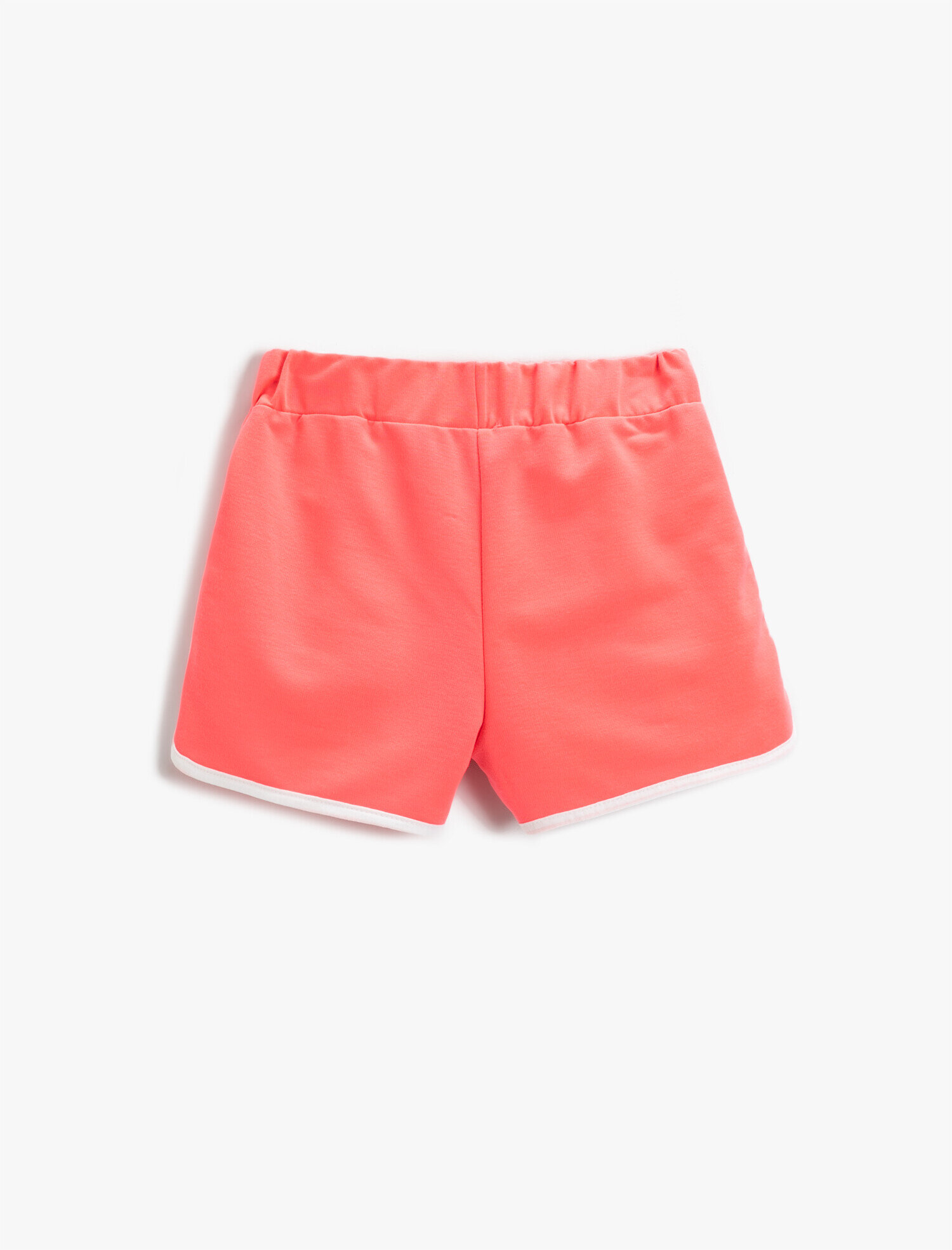  Kız Çocuk Fiyonklu Şeritli Şort Pamuklu