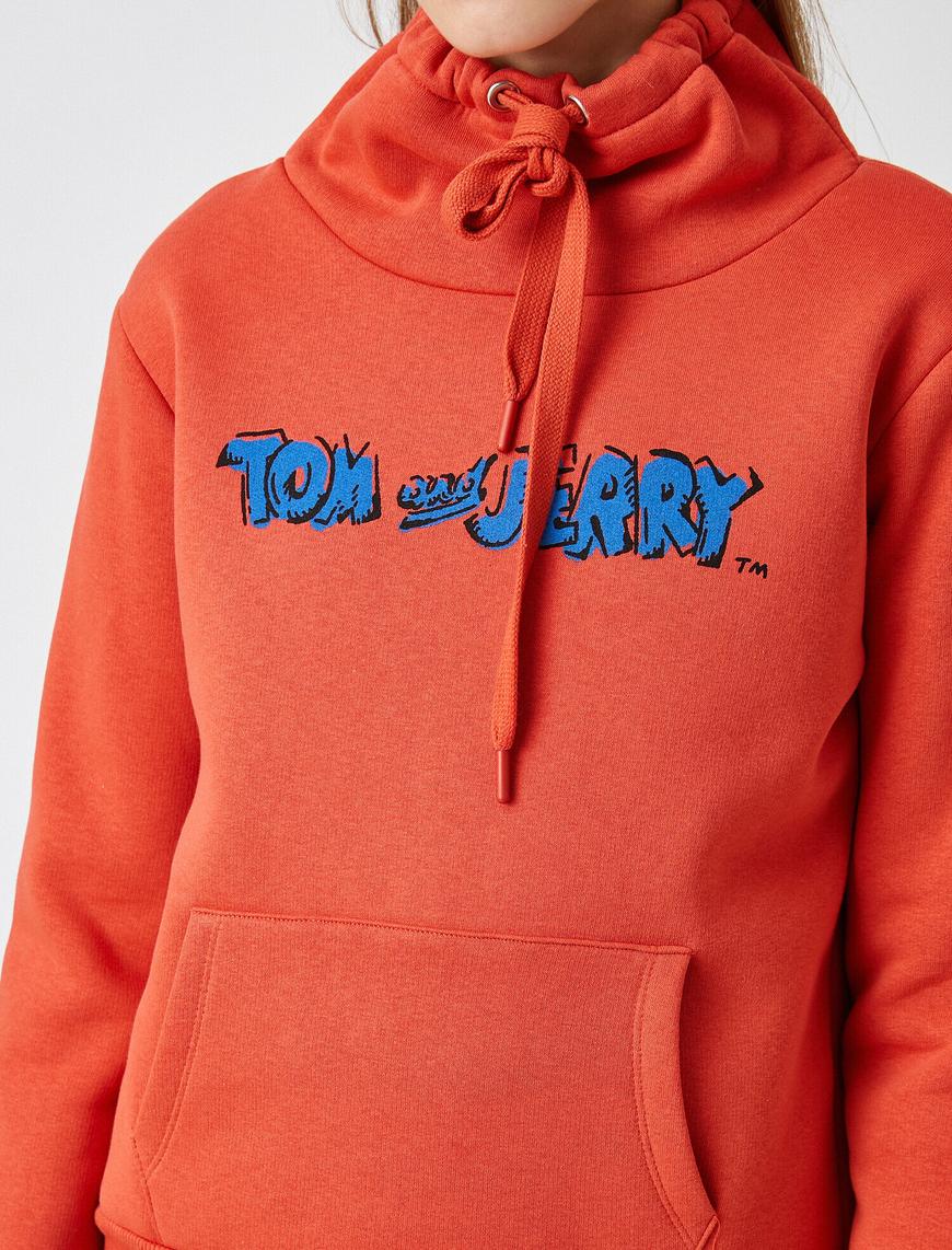   Warner Bros Lisanslı Uzun Kollu Baskılı Sweatshirt