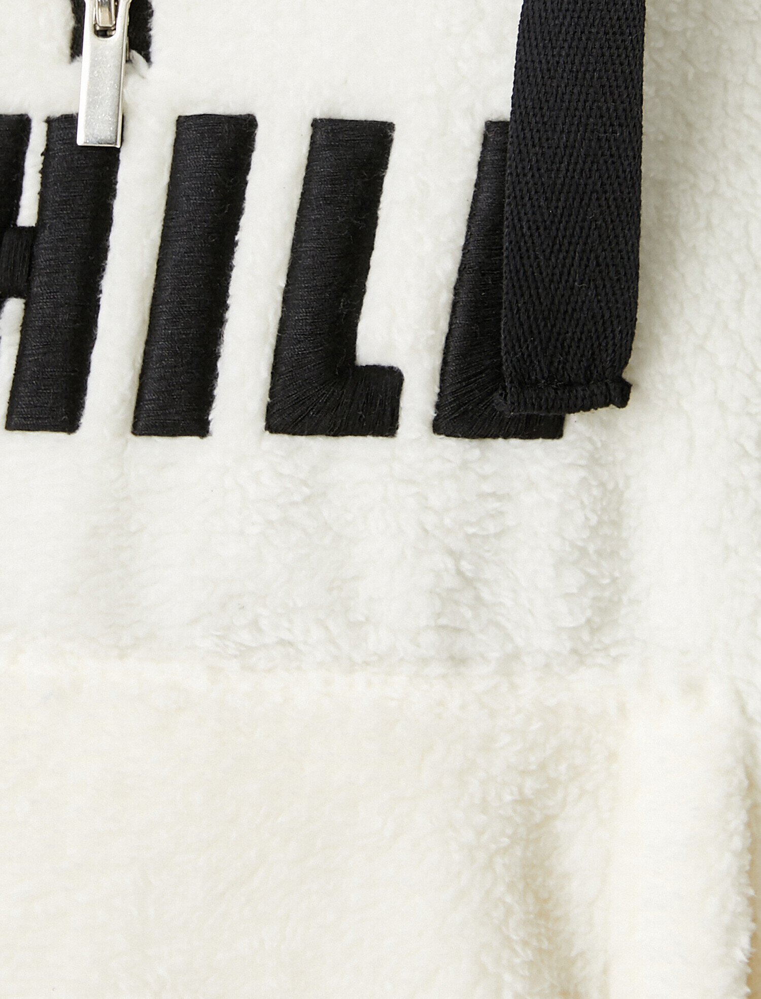   Kapüşonlu Fermuarlı Peluş Sweatshirt