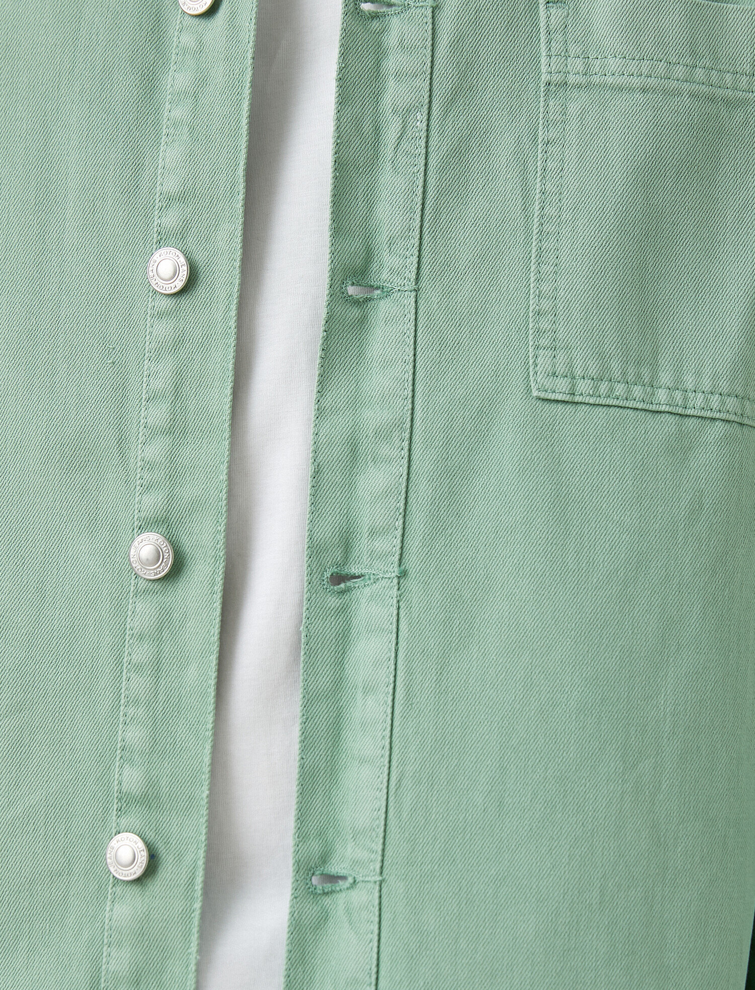 Oversize Kot Gömlek Ceket