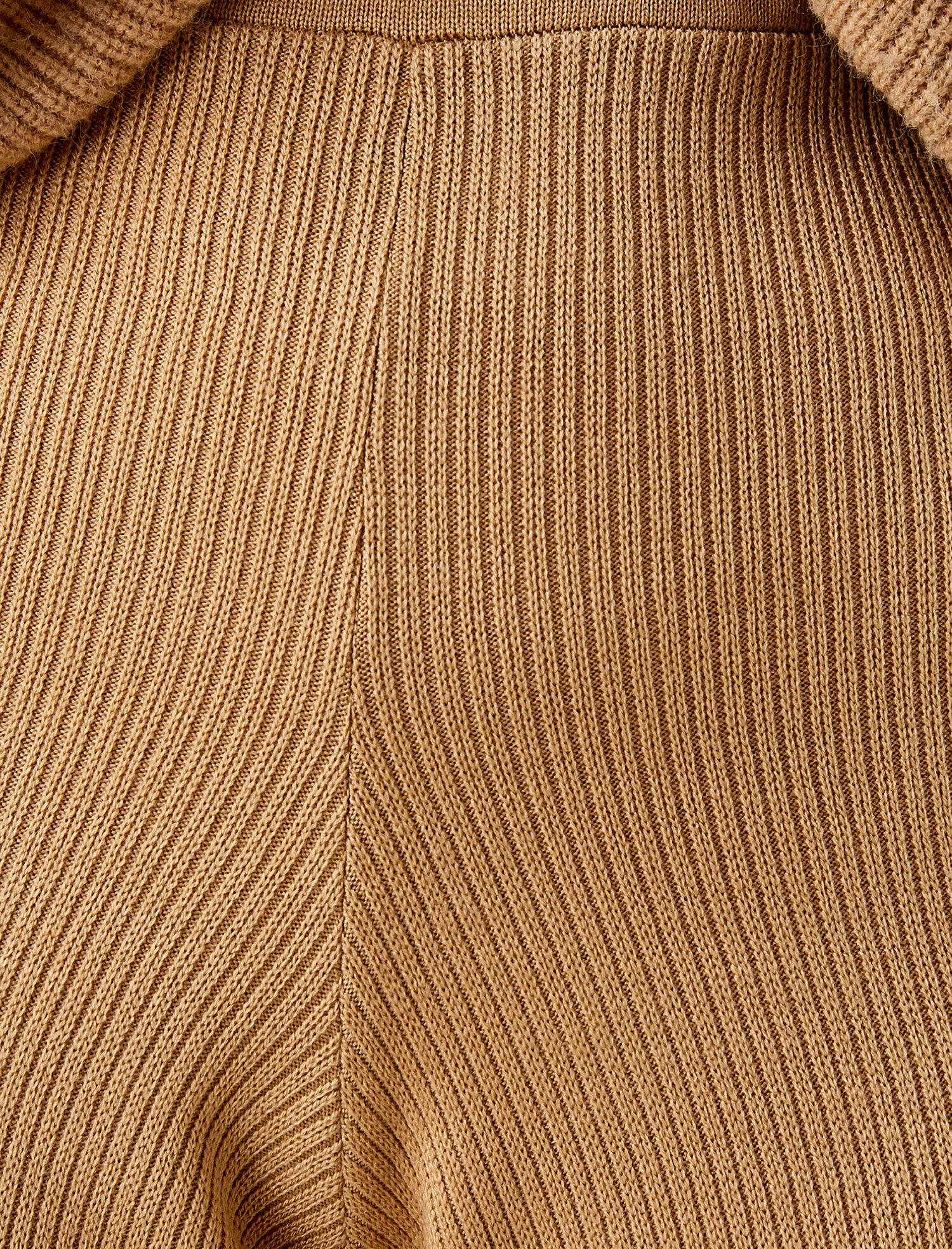   Triko Pantolon Yüksek Bel Geniş Paça