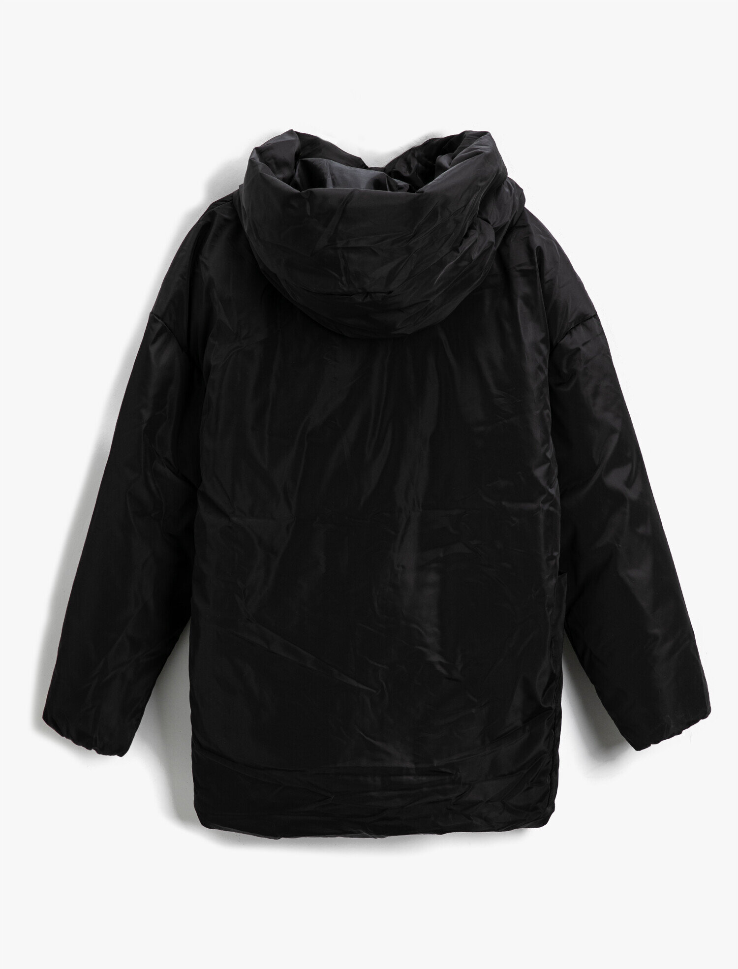 Kapüşonlu Şişme Anorak Mont