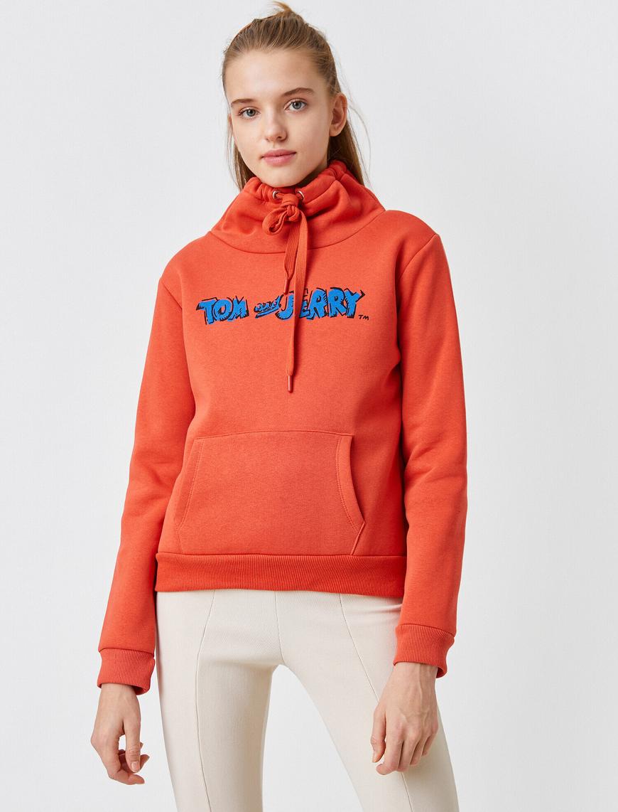   Warner Bros Lisanslı Uzun Kollu Baskılı Sweatshirt