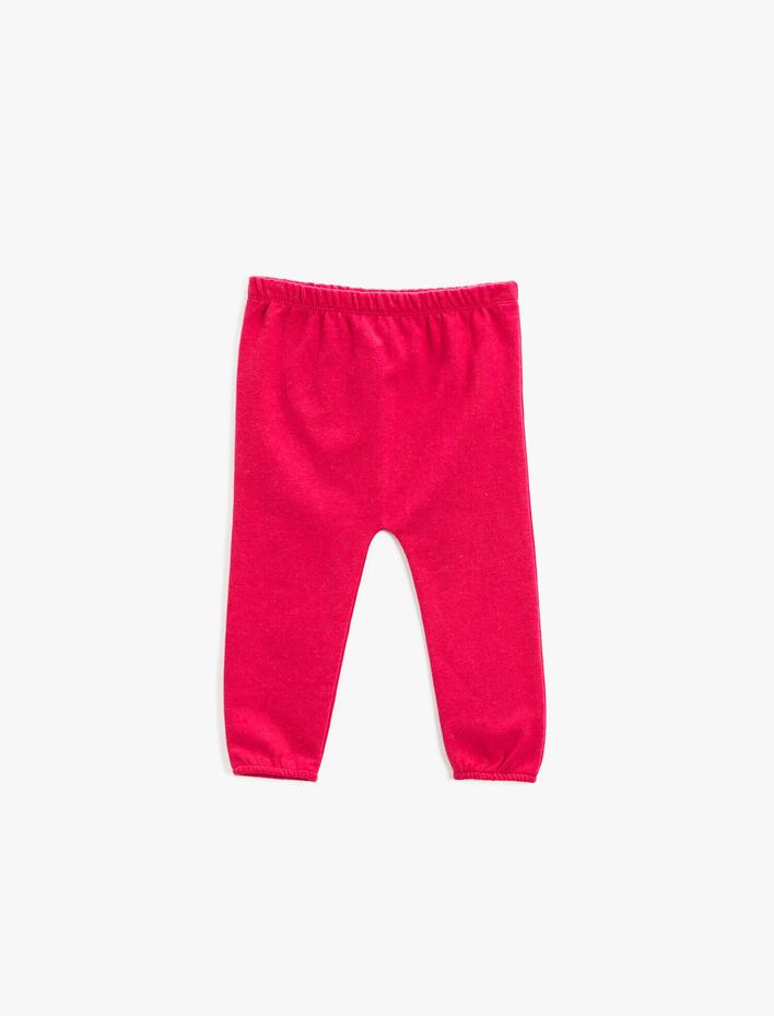 Kız Bebek Basic Jogger Eşofman Altı