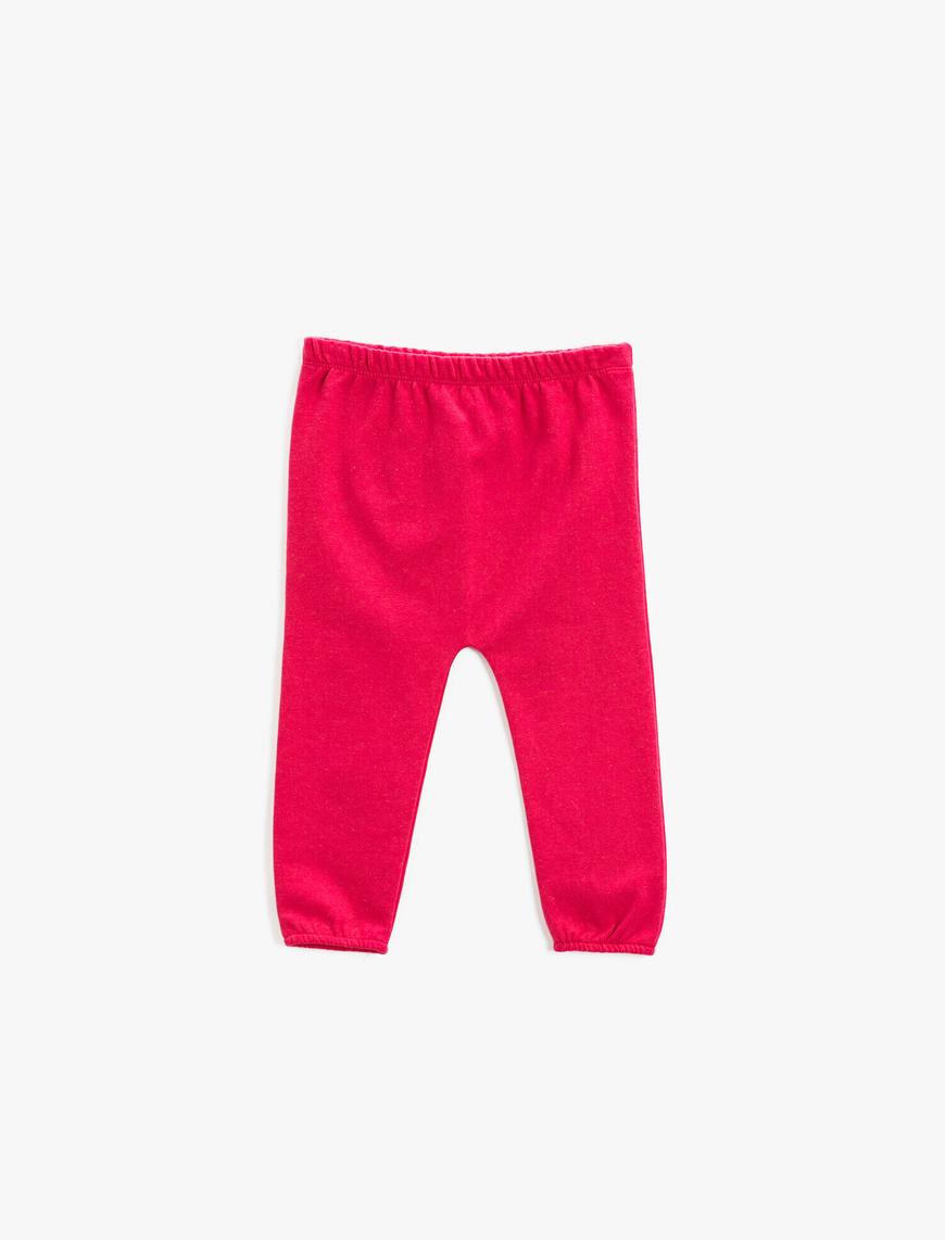  Kız Bebek Basic Jogger Eşofman Altı