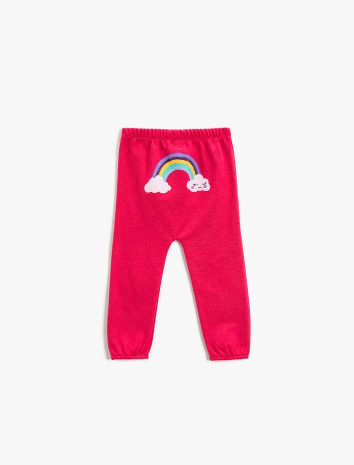 Kız Bebek Basic Jogger Eşofman Altı