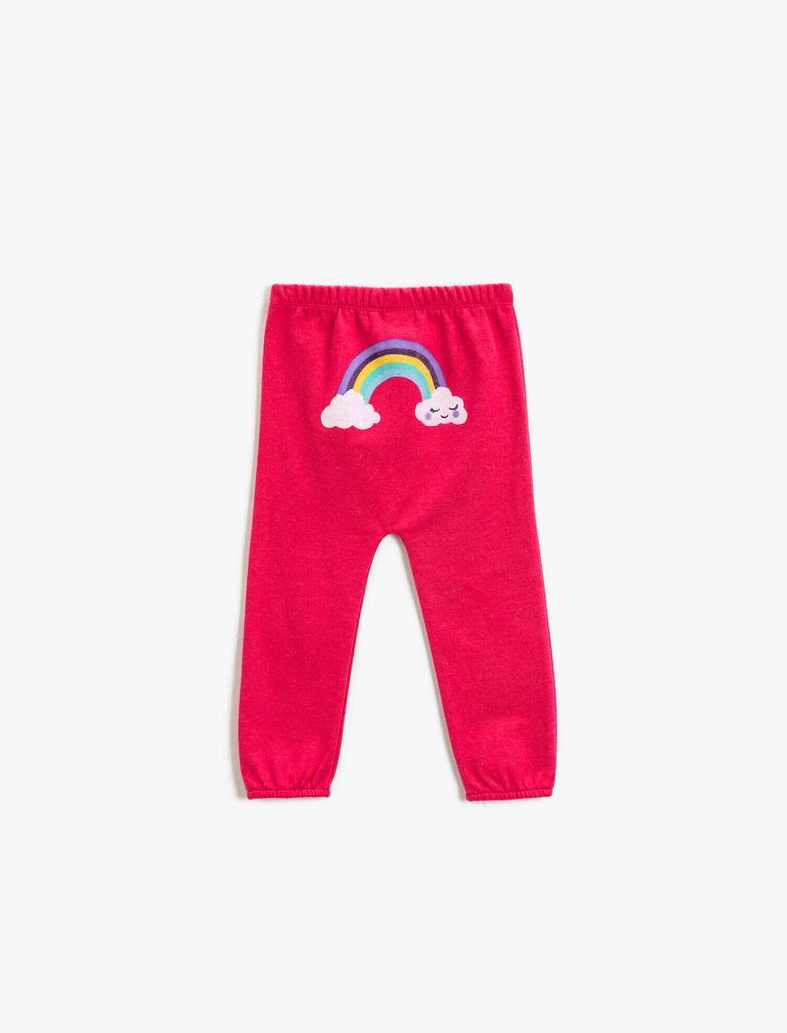  Kız Bebek Basic Jogger Eşofman Altı