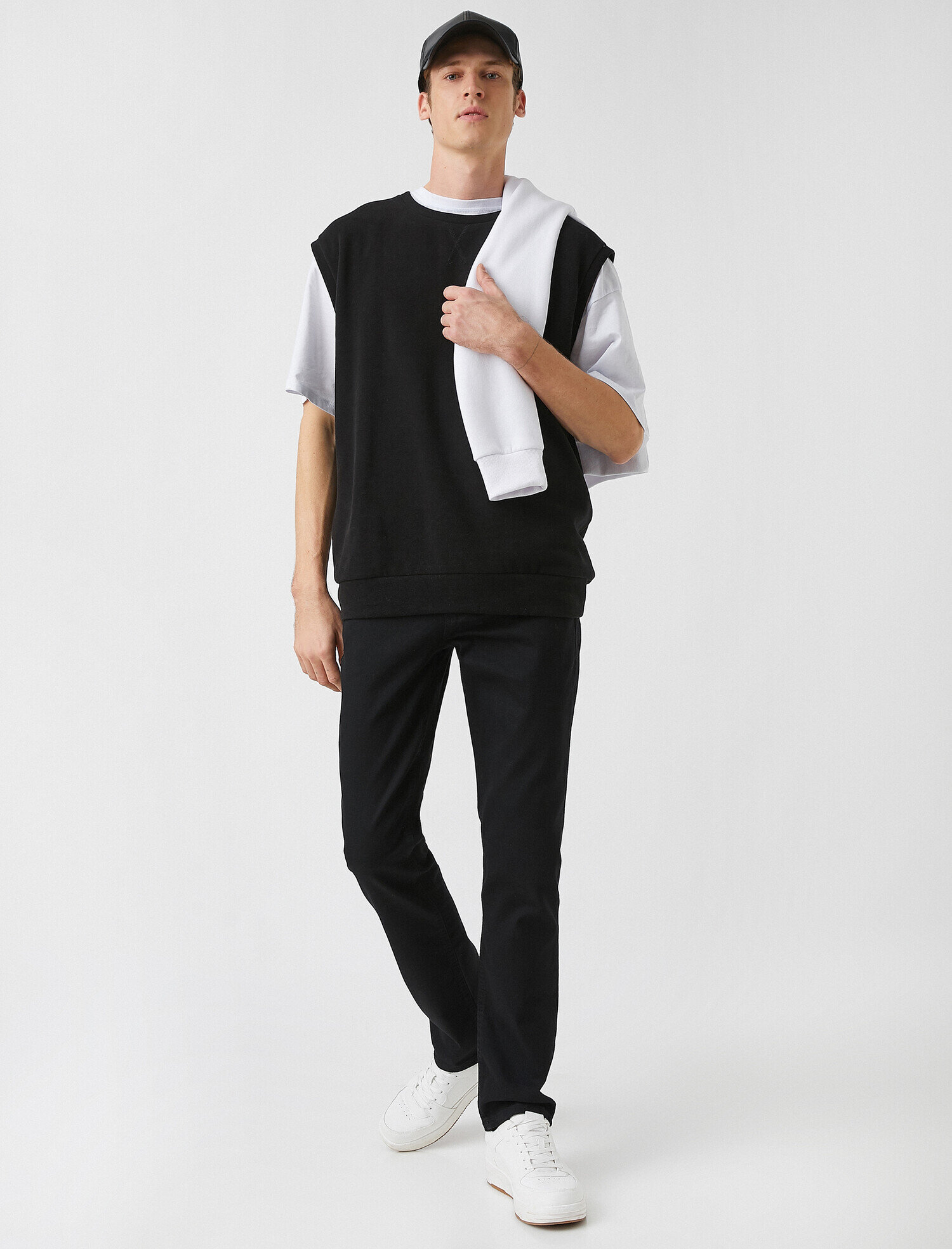   Straight Fit Boru Paça Kot Pantolon - Mark Jean