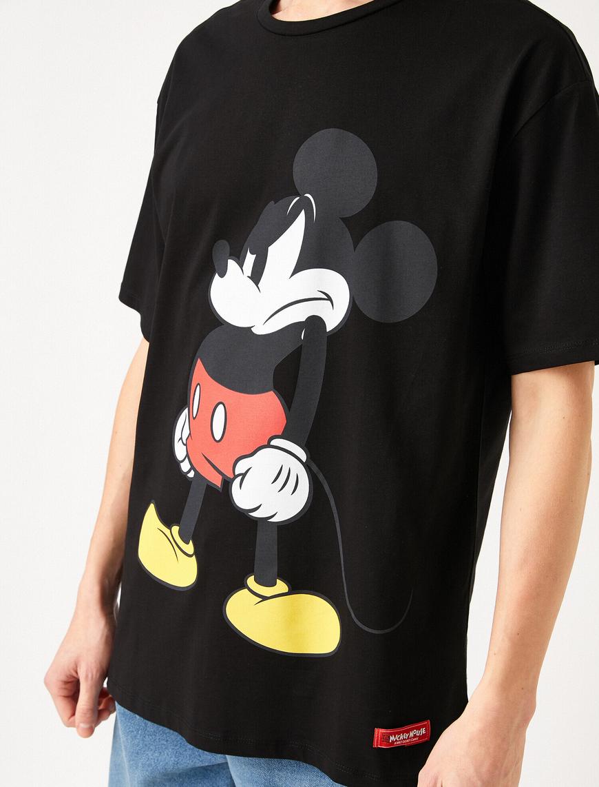   Mickey Mouse Oversize Tişört Lisanslı Baskılı