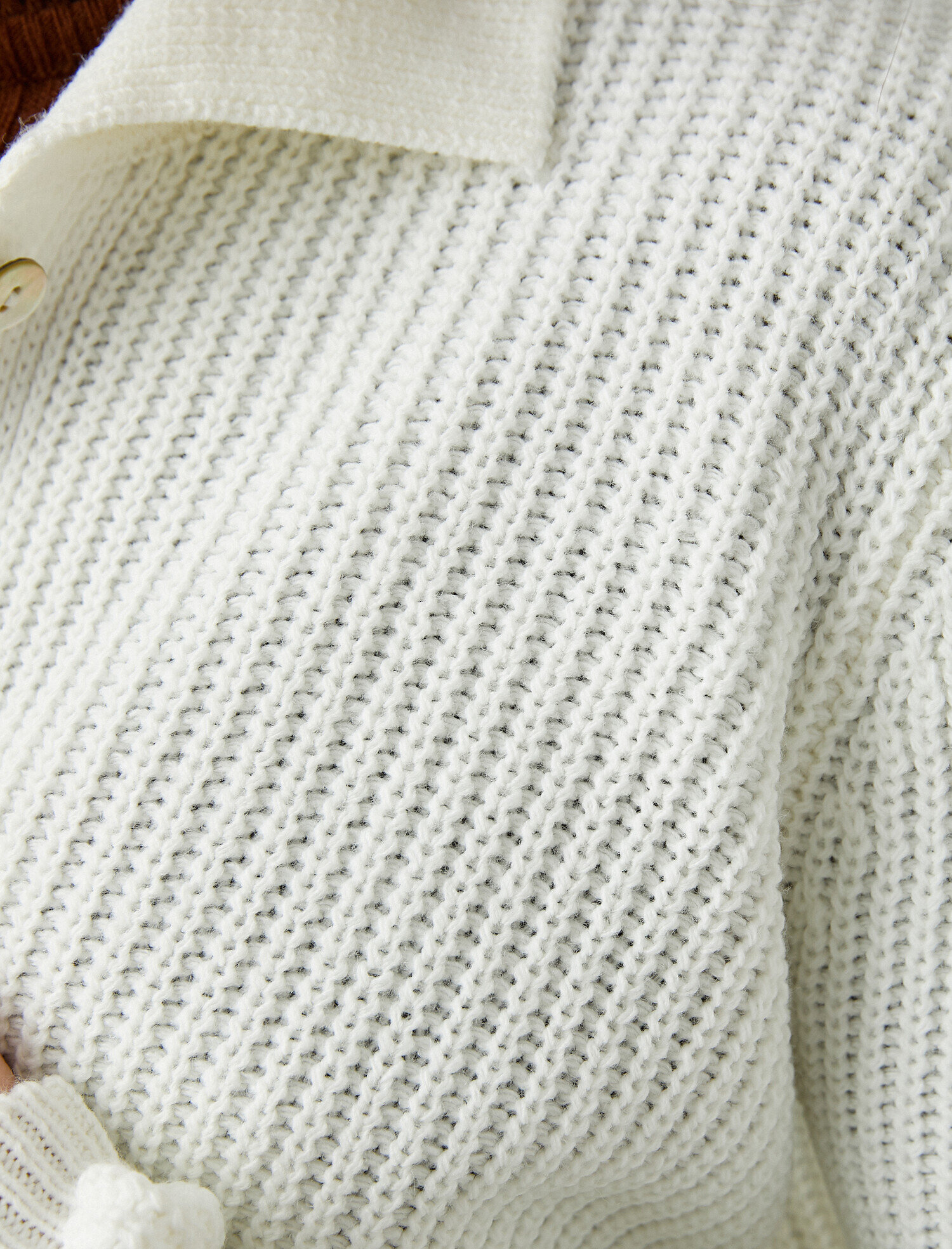   Düğmeli Triko Hırka