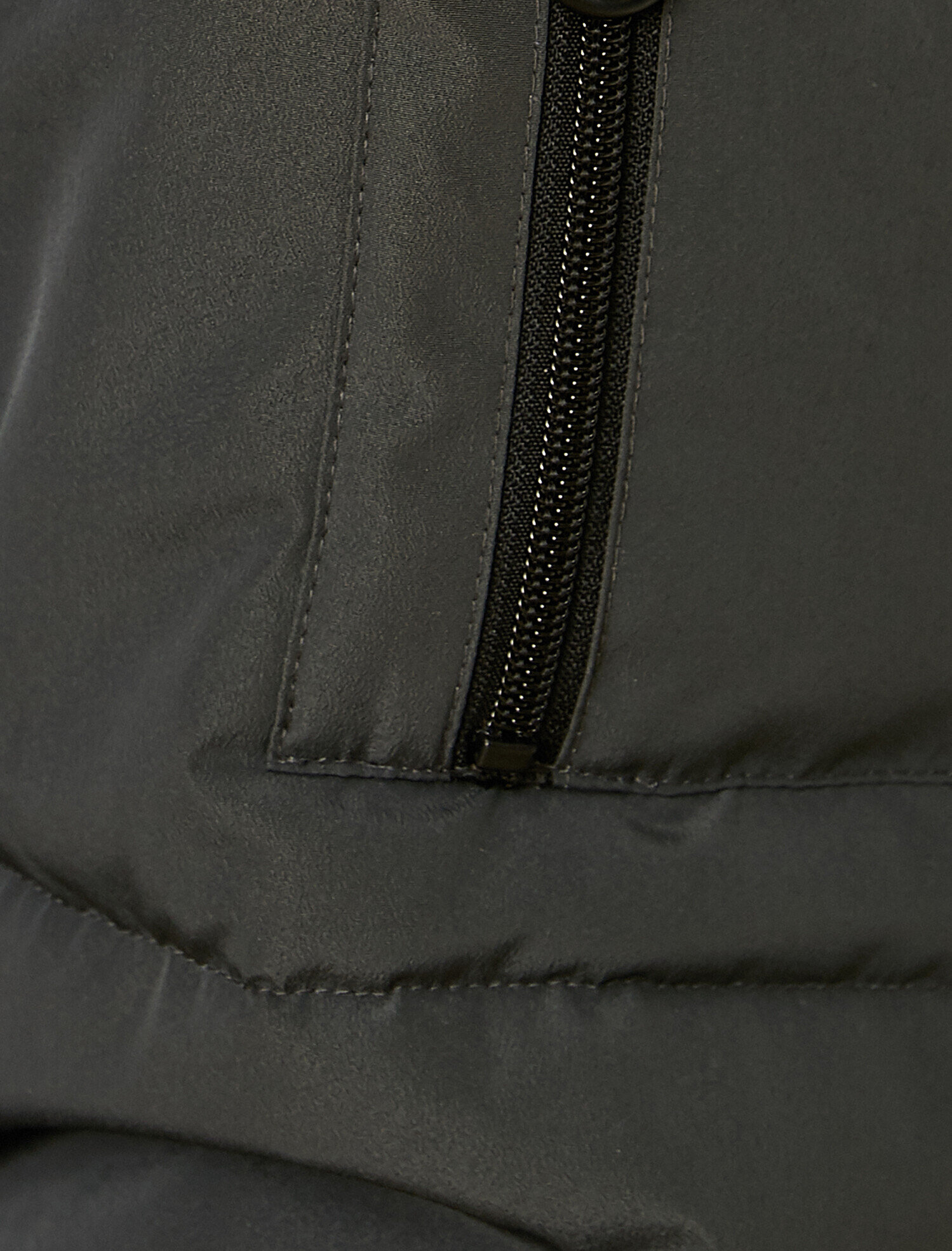   Kapşonlu Kışlık Şişme Mont