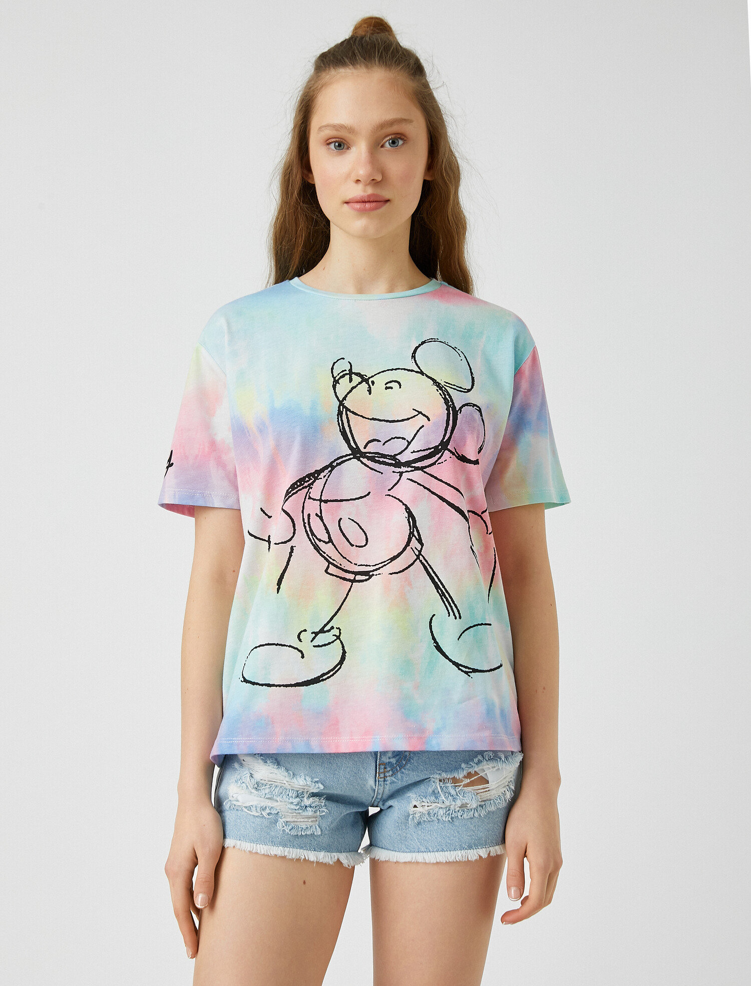   Mickey Mouse Lisanslı Kısa Kollu Tişört