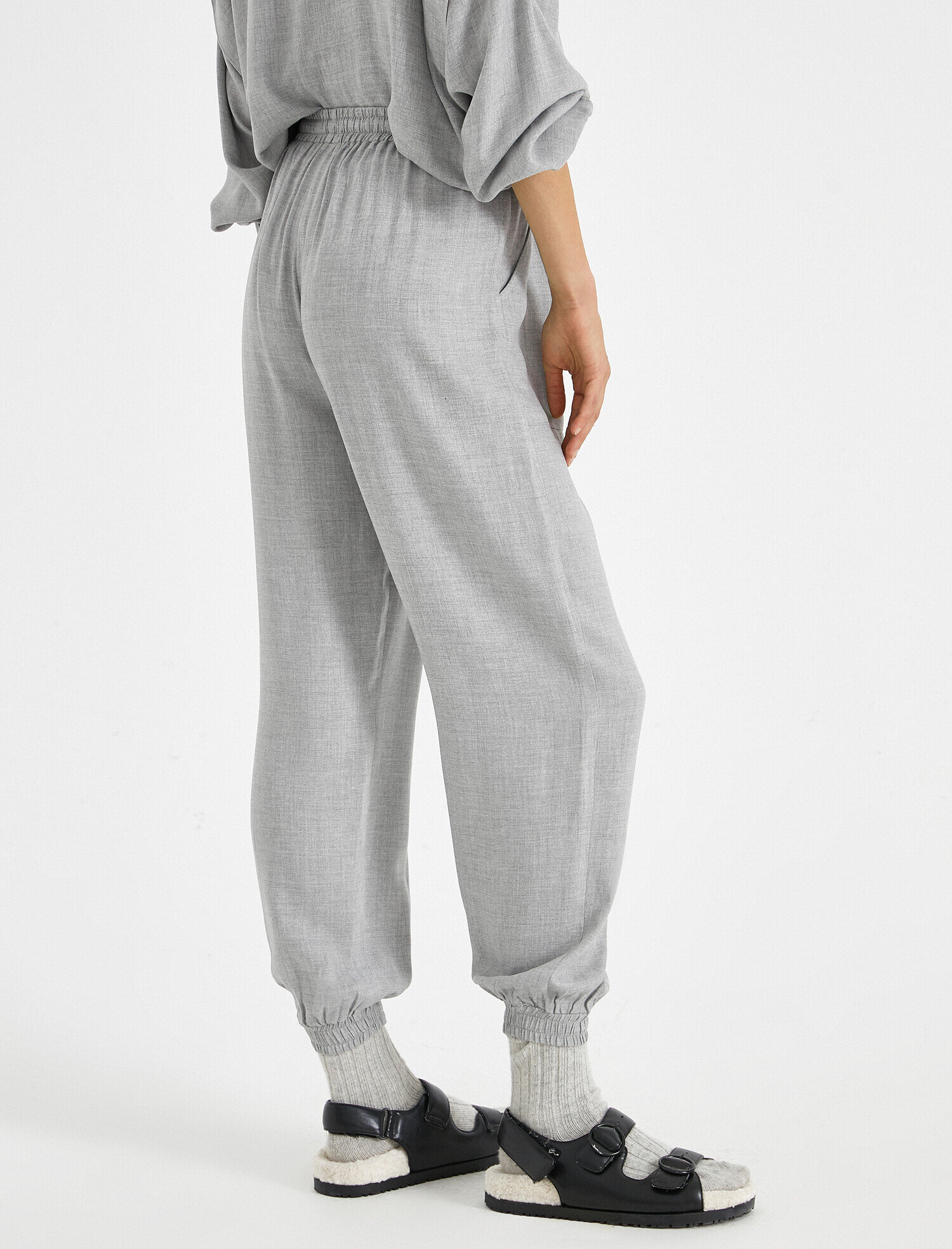   Beli Lastikli Jogger Pantolon