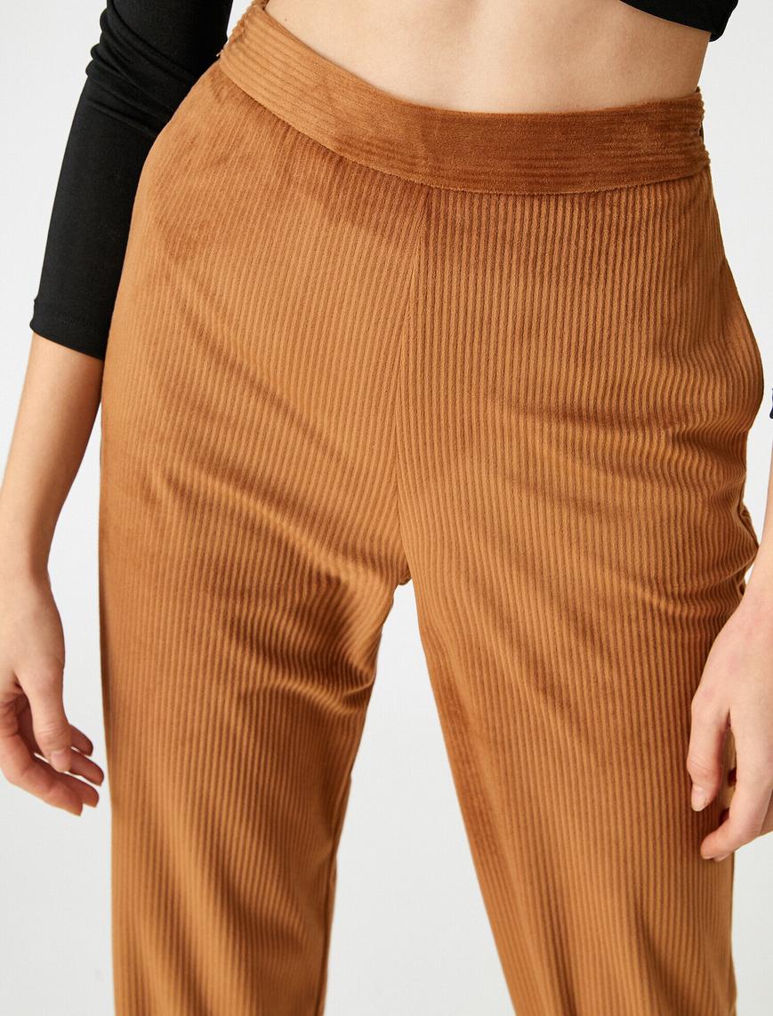   Beli Lastikli Cepli Jogger Pantolon