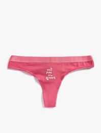 Pamuklu Düşük Bel String Külot