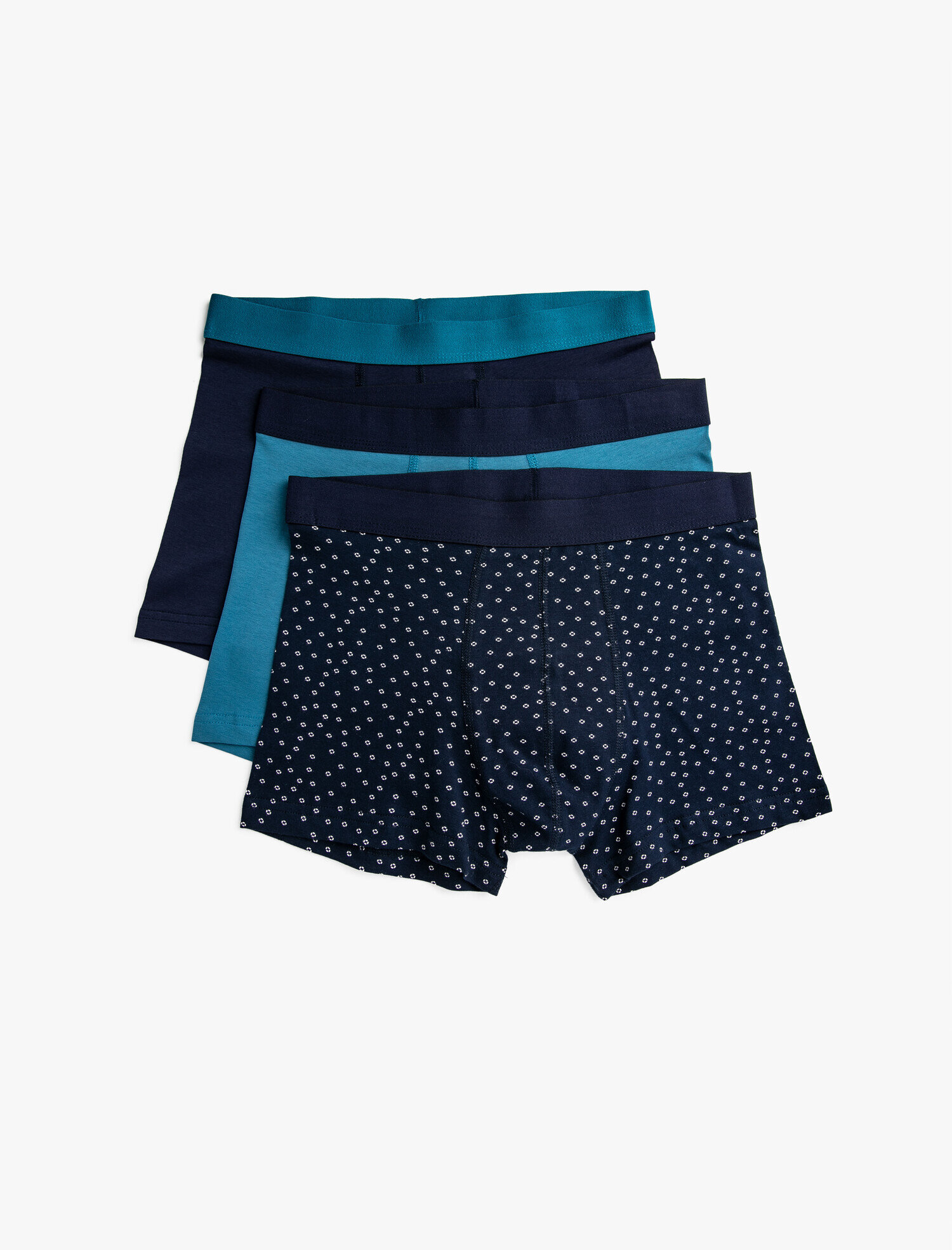 Pamuklu 3'lü Boxer Seti