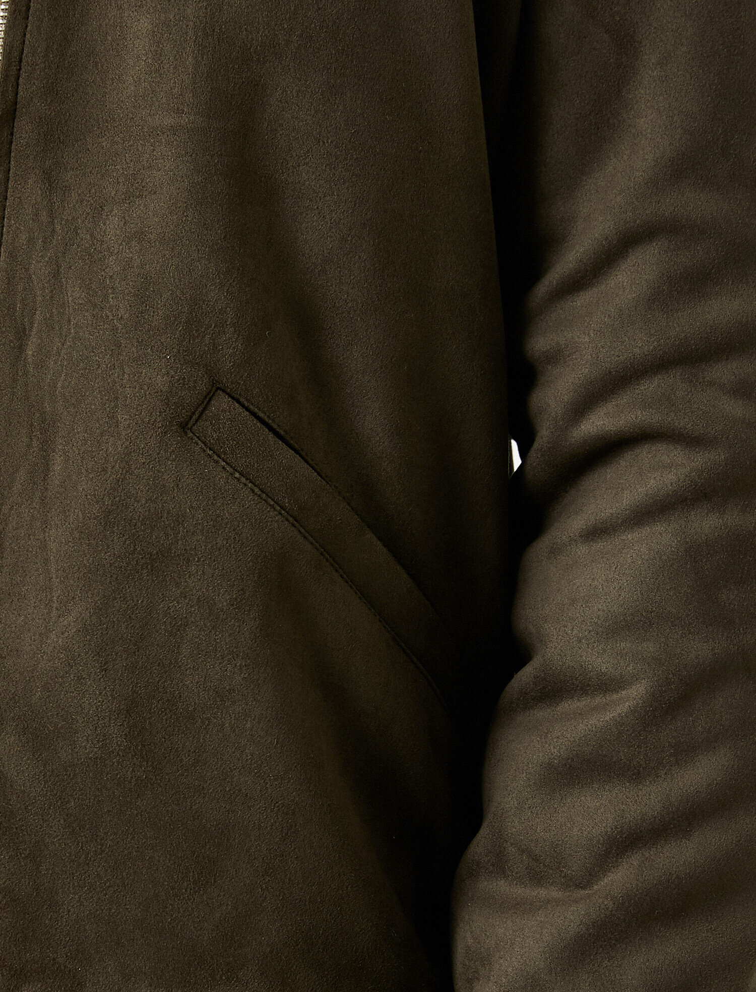   Kapüşonlu Şerpalı Mont