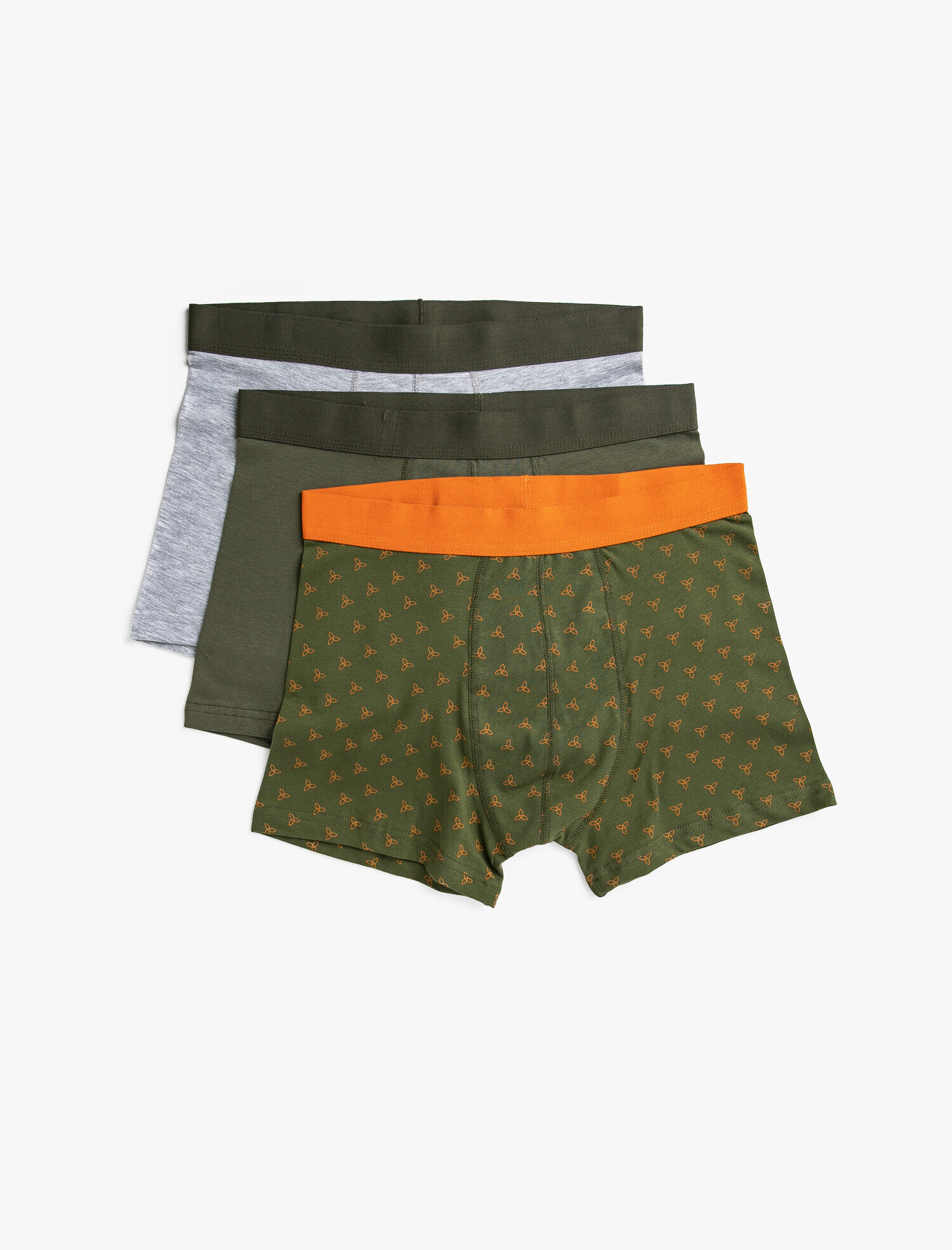   Pamuklu 3'lü Boxer Seti