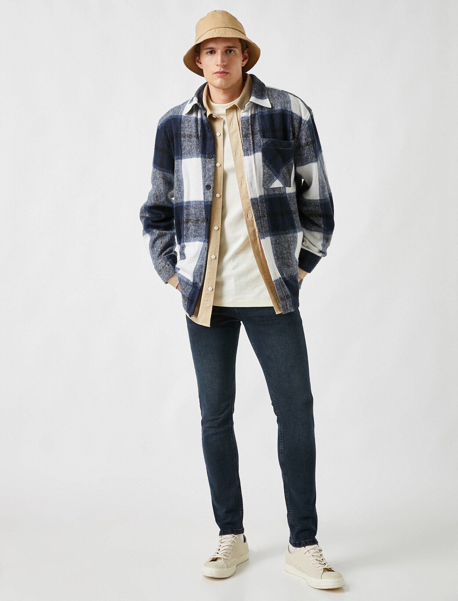   Skinny Fit Kot Pantolon - Michael Jean