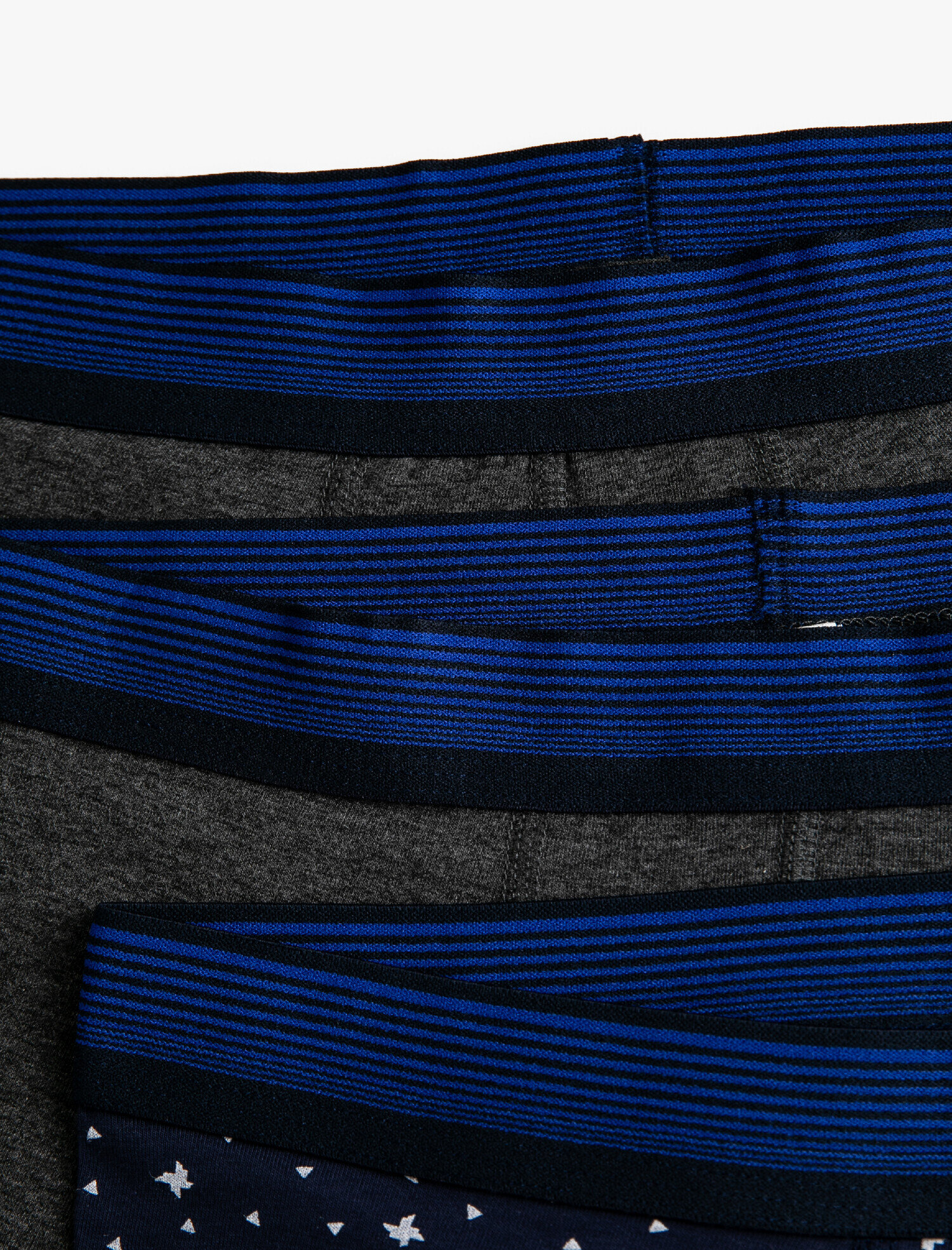   Pamuklu 3'lü Basic Boxer Seti