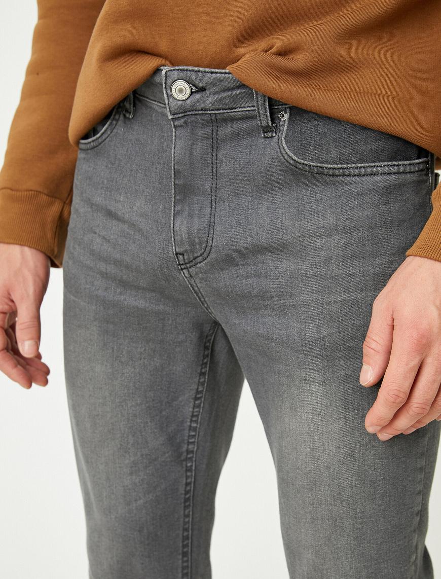   Slim Fit Kot Pantolon - Brad Jean