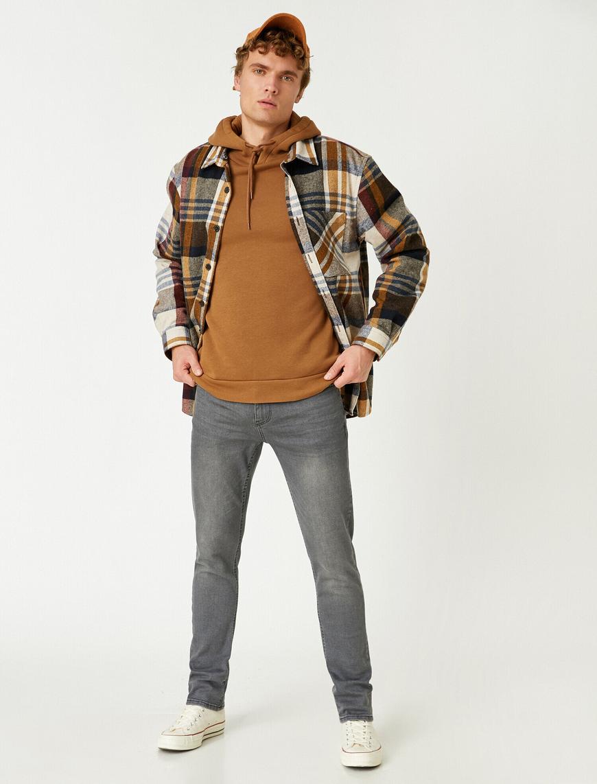   Slim Fit Kot Pantolon - Brad Jean