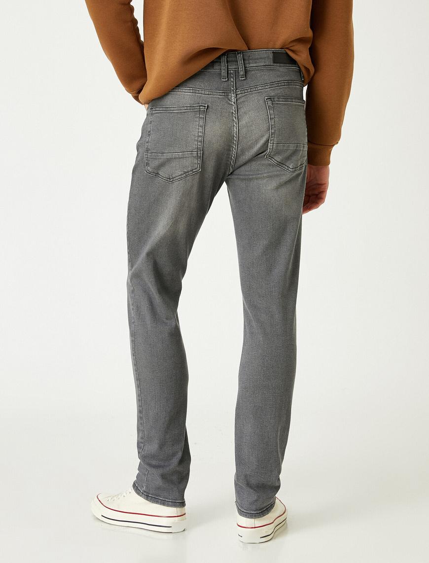   Slim Fit Kot Pantolon - Brad Jean