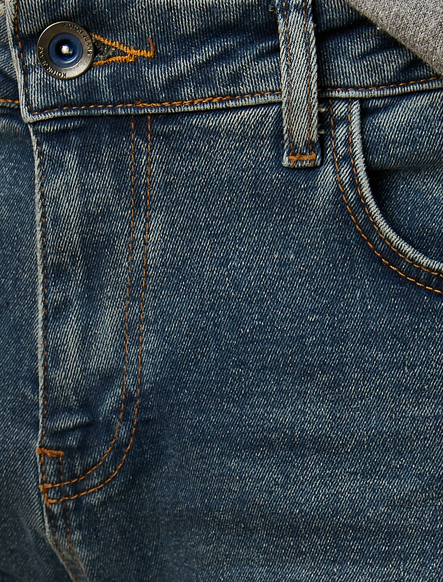   Straight Fit Boru Paça Kot Pantolon - Mark Jean