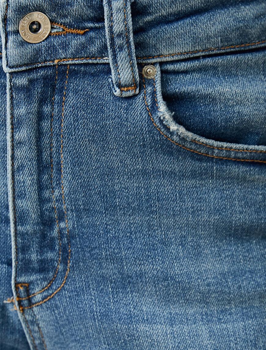   Yüksek Bel Dar Kesim Kot Pantolon - Skinny Jean