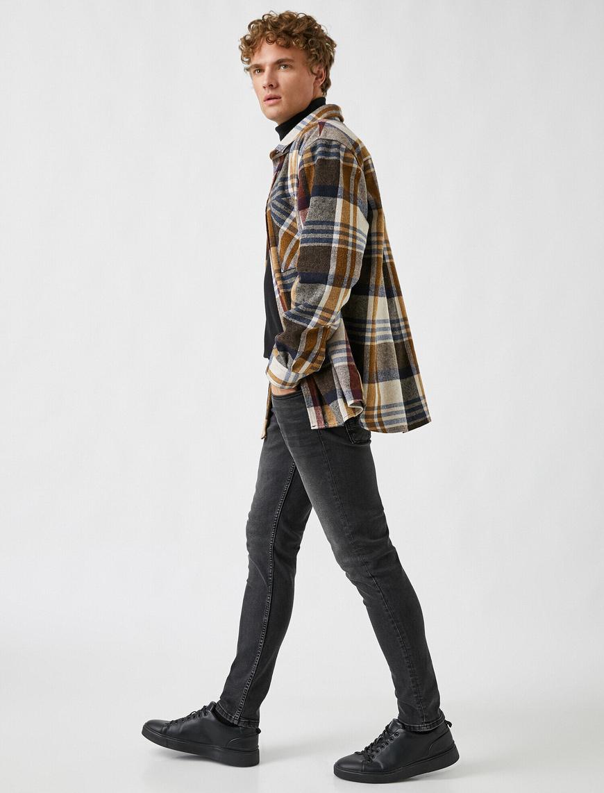   Skinny Fit Kot Pantolon - Michael Premium Jean