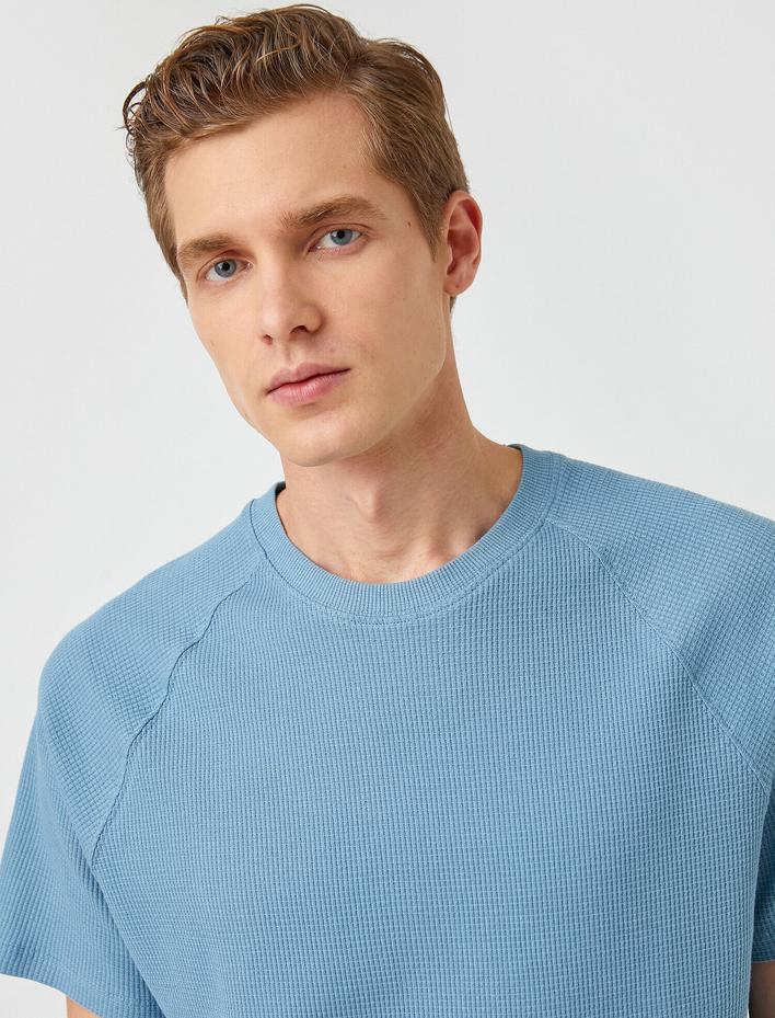  Reglan Kol Basic Tişört