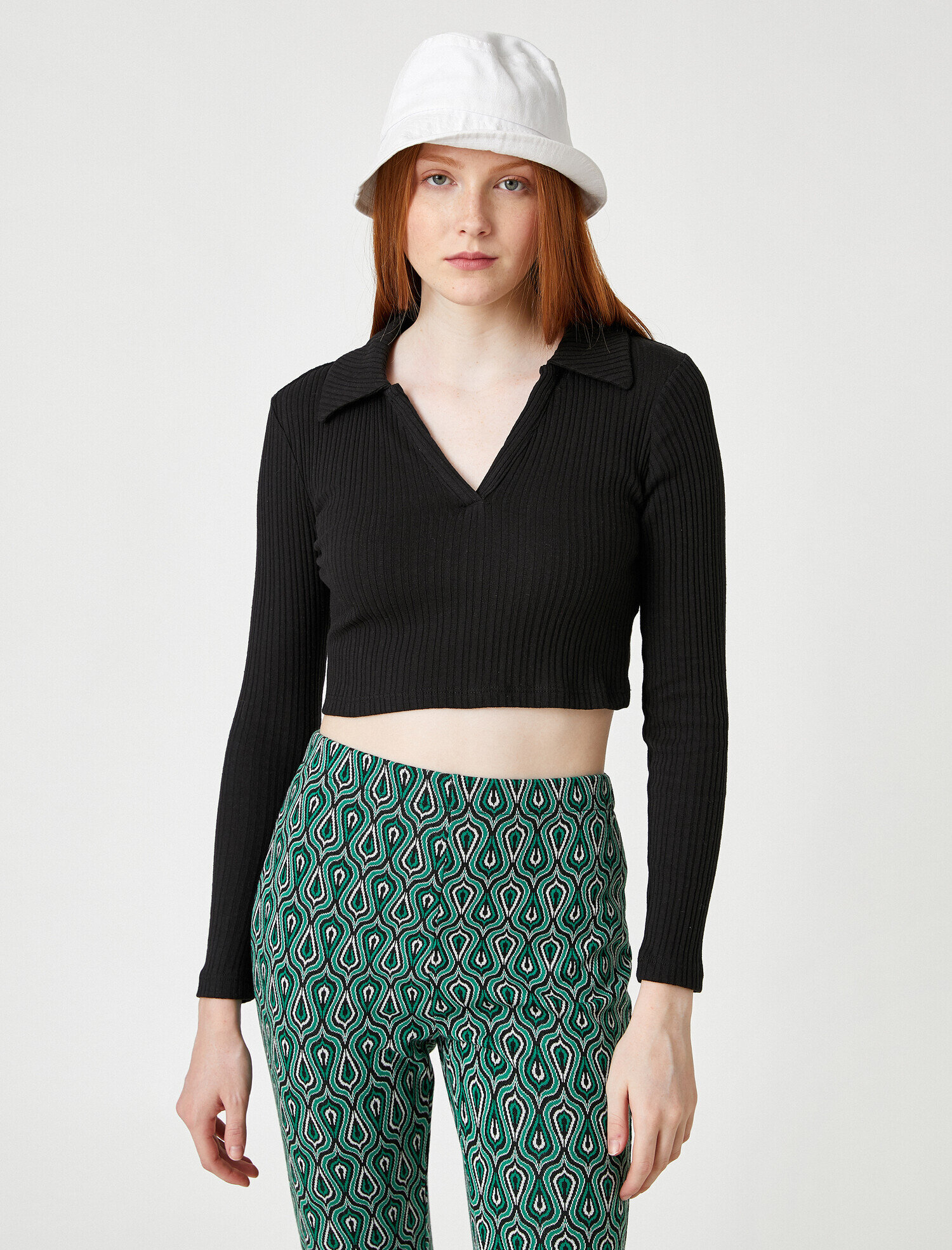   uzun Kollu Tişört Polo Yaka