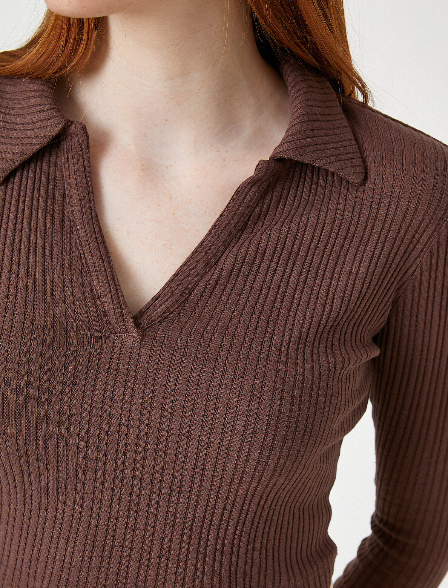   uzun Kollu Tişört Polo Yaka