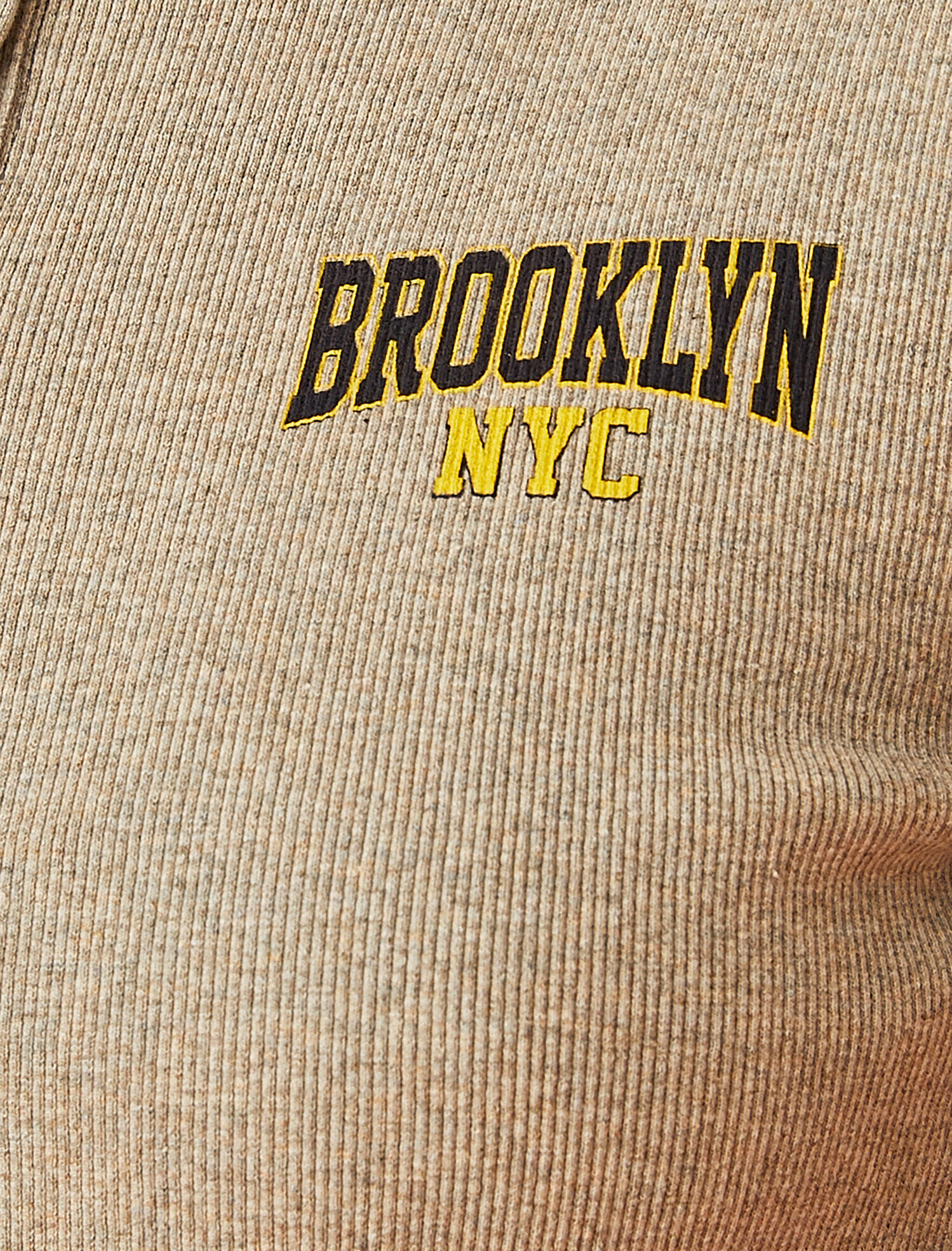   Polo Yaka Baskılı Uzun Kollu Tişört