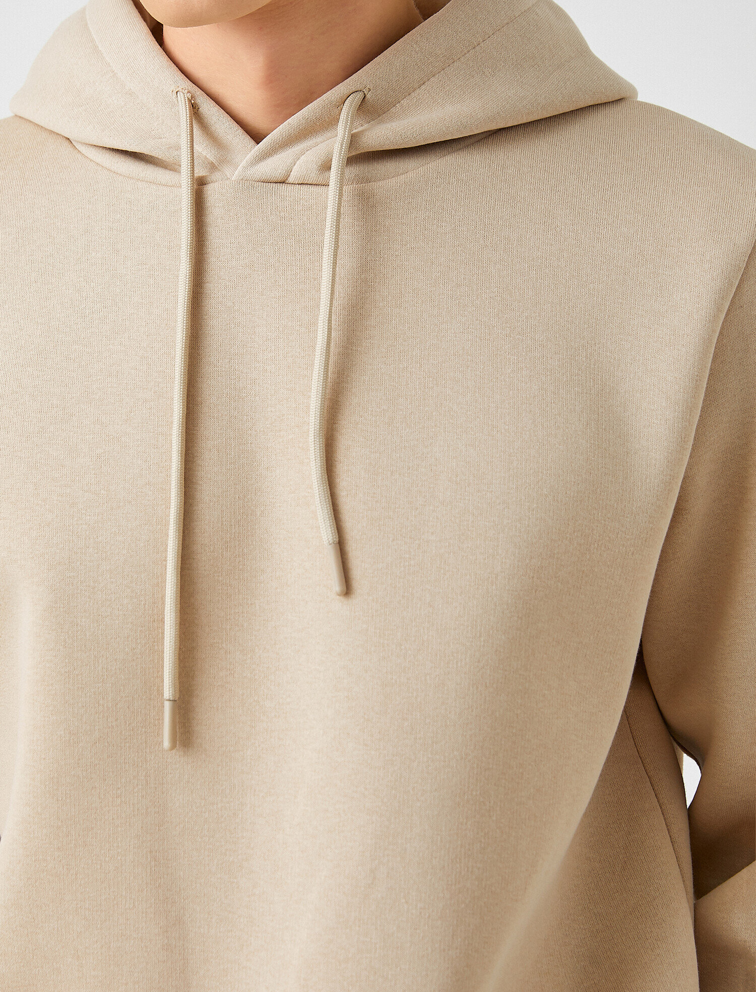 Basic Kapüşonlu Sweatshirt