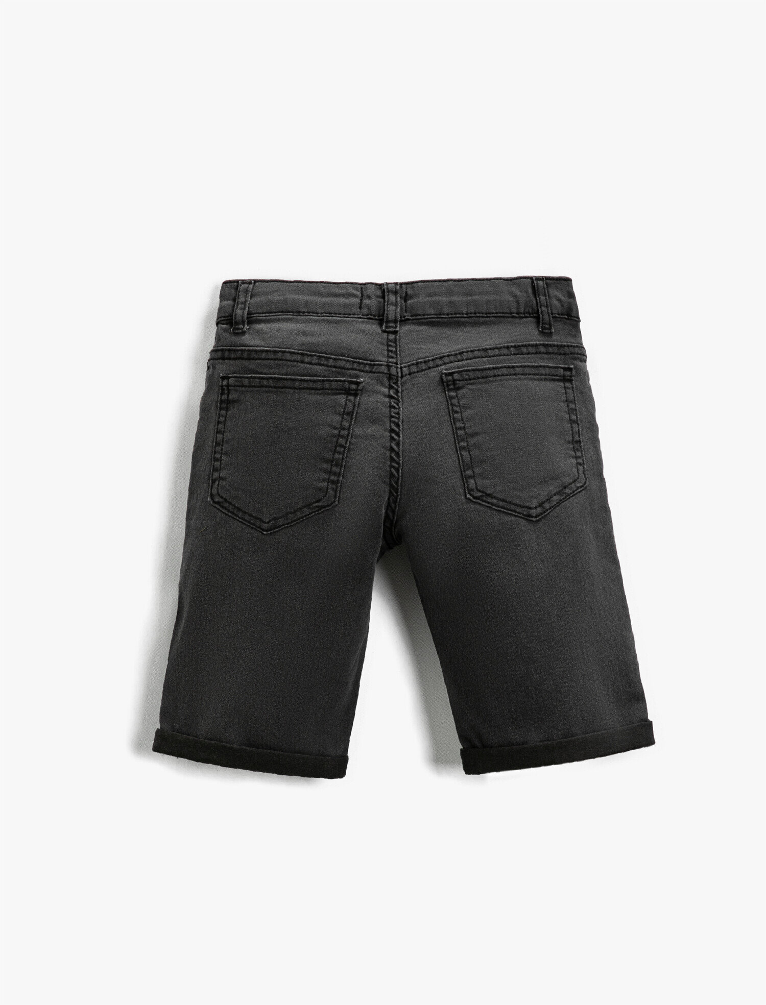  Erkek Çocuk Kot Şort Pamuklu Cepli